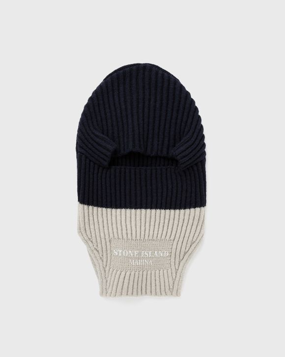 BALACLAVA PRINTED PURE WOOL FULL RIB_ STONE ISLAND MARINA