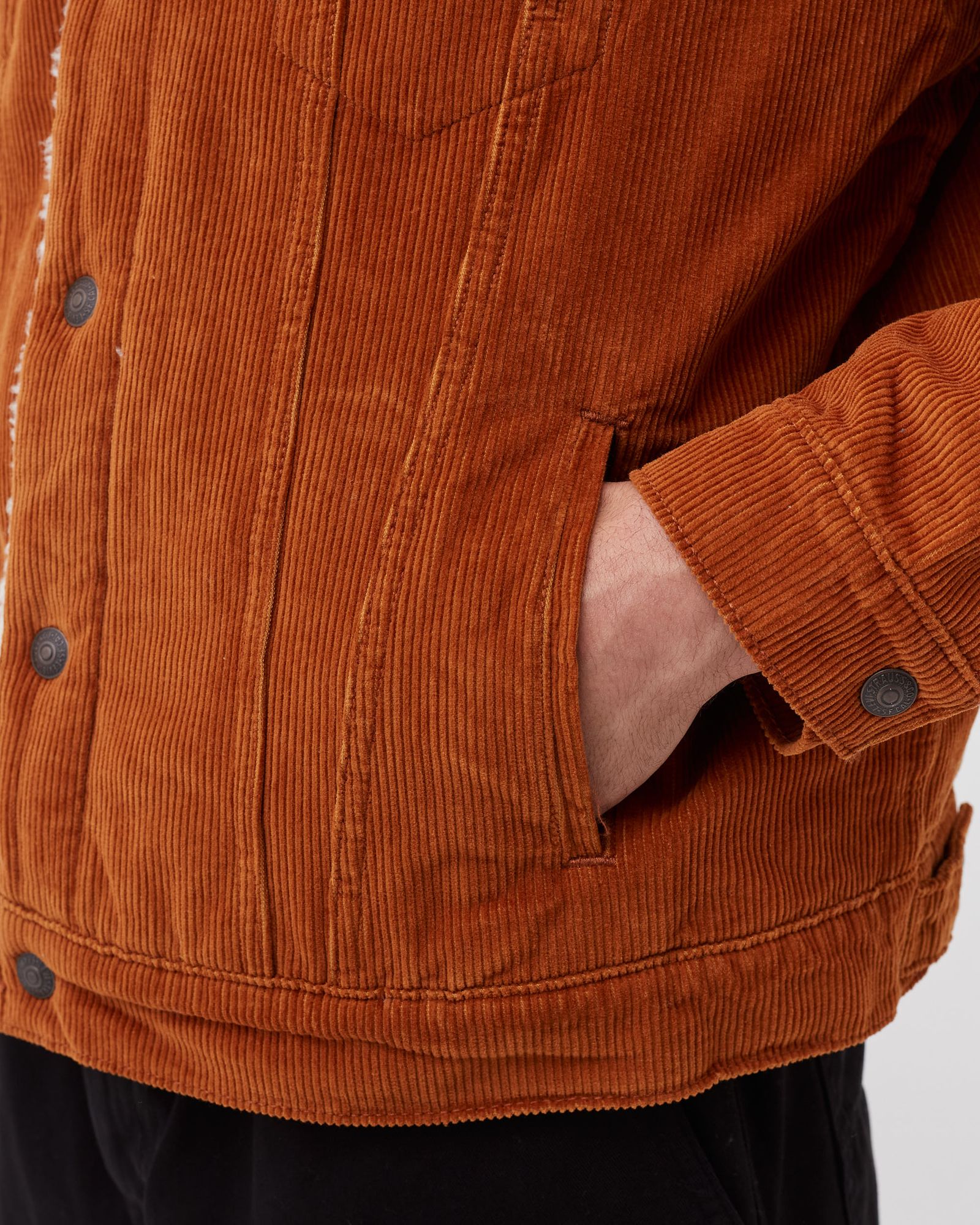 VINTAGE FIT SHERPA TRUCKER JACKET