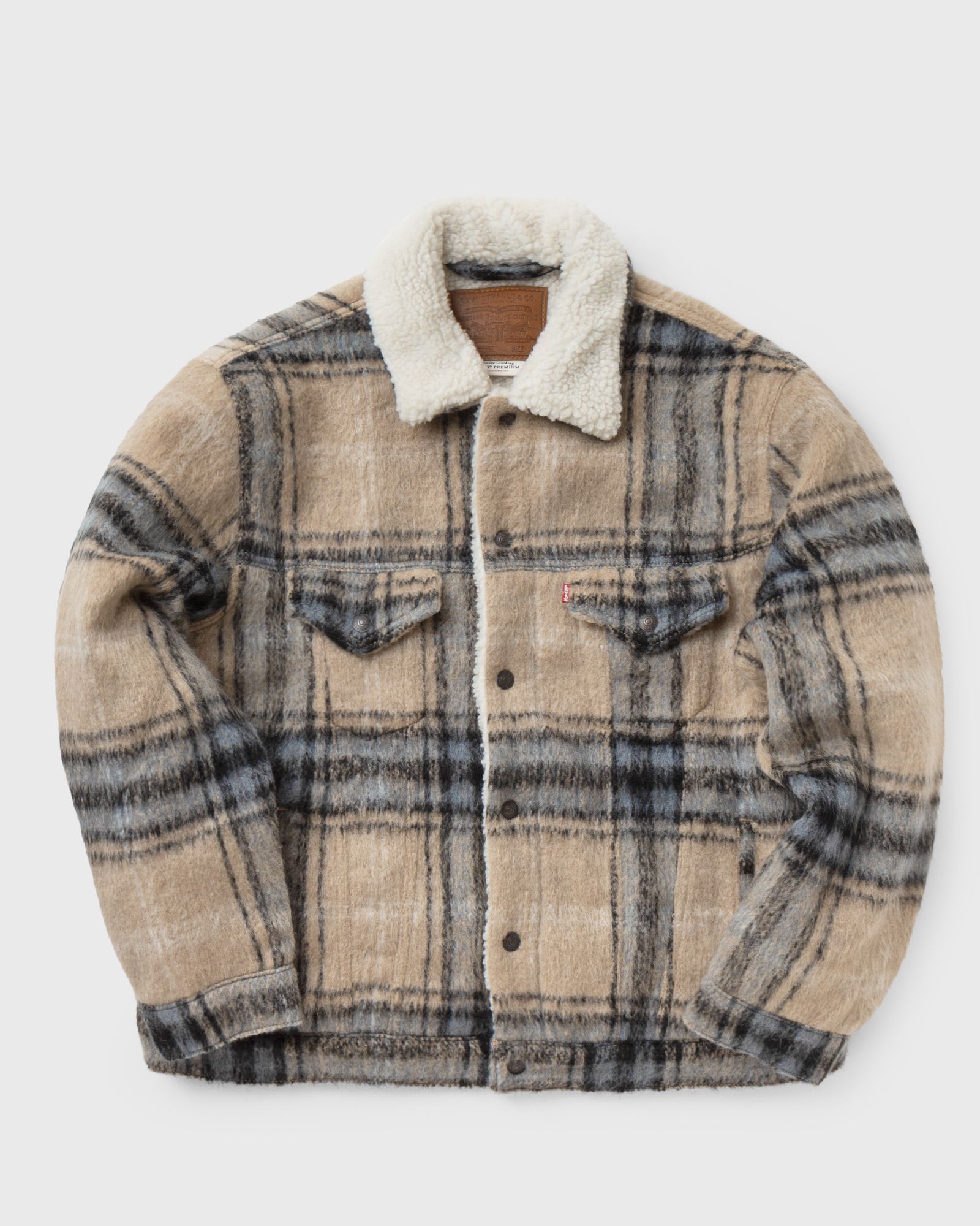 Vintage Fit Sherpa Trucker Jacket Oversized