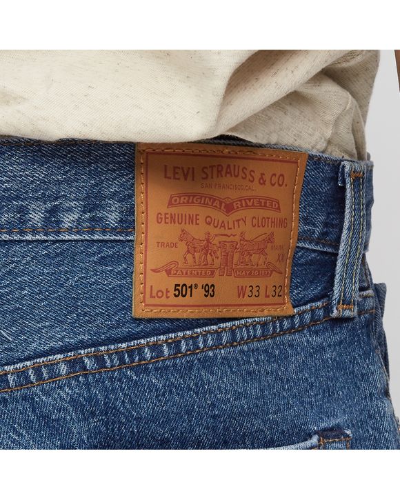 Levis 501 '93 STRAIGHT Blue - Basil Flat