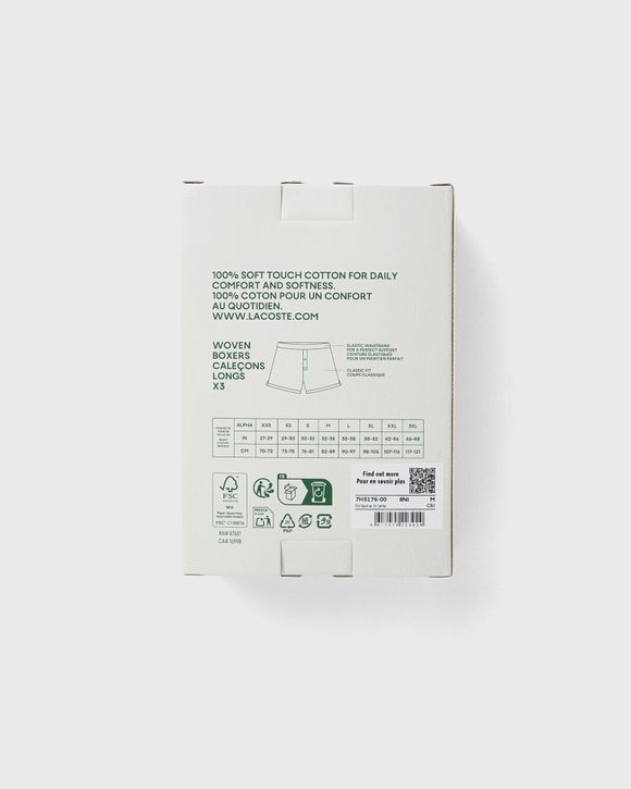 3-Pack Cotton Poplin Boxers