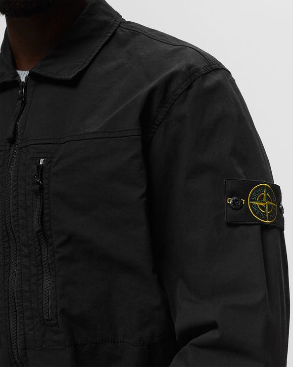 Stone island shop black overshirt