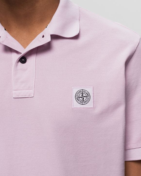 Stone island lavender polo on sale shirt