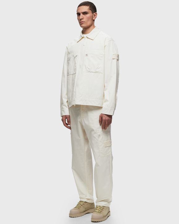 Stone island best sale white jeans