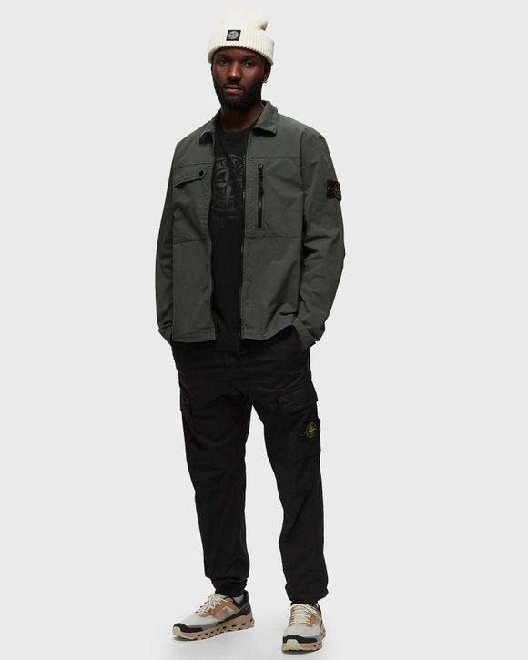 STONE ISLAND Tapered Stretch-Cotton Cargo Trousers for Men