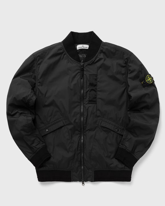 Stone Island REAL DOWN JACKET SEAMLESS TUNNEL NYLON DOWN - TC, GARMENT DYED  Black