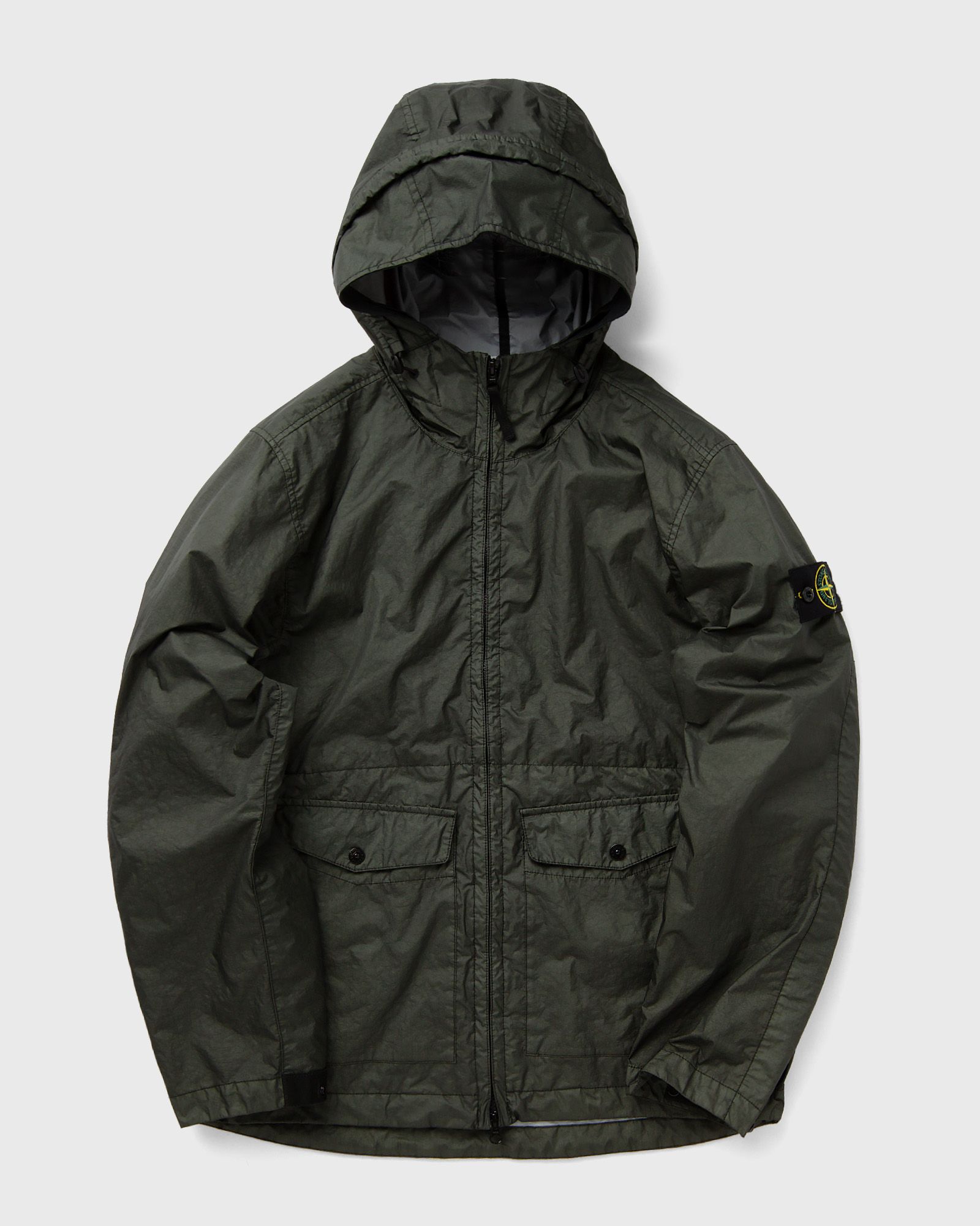 ジャケット・アウター STONE  Membrana3L TC Hooded Jacket Stone Island MEMBRANA 3L TC HOODED JACKET Green | BSTN Store