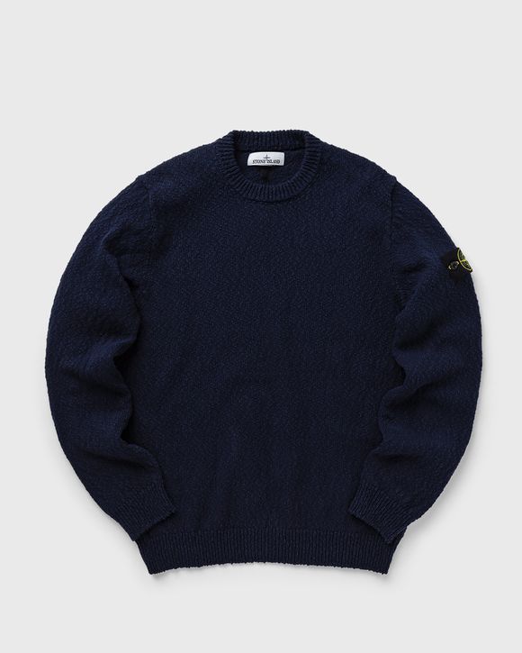 Scholar Crew Neck Sweater - Bluestone