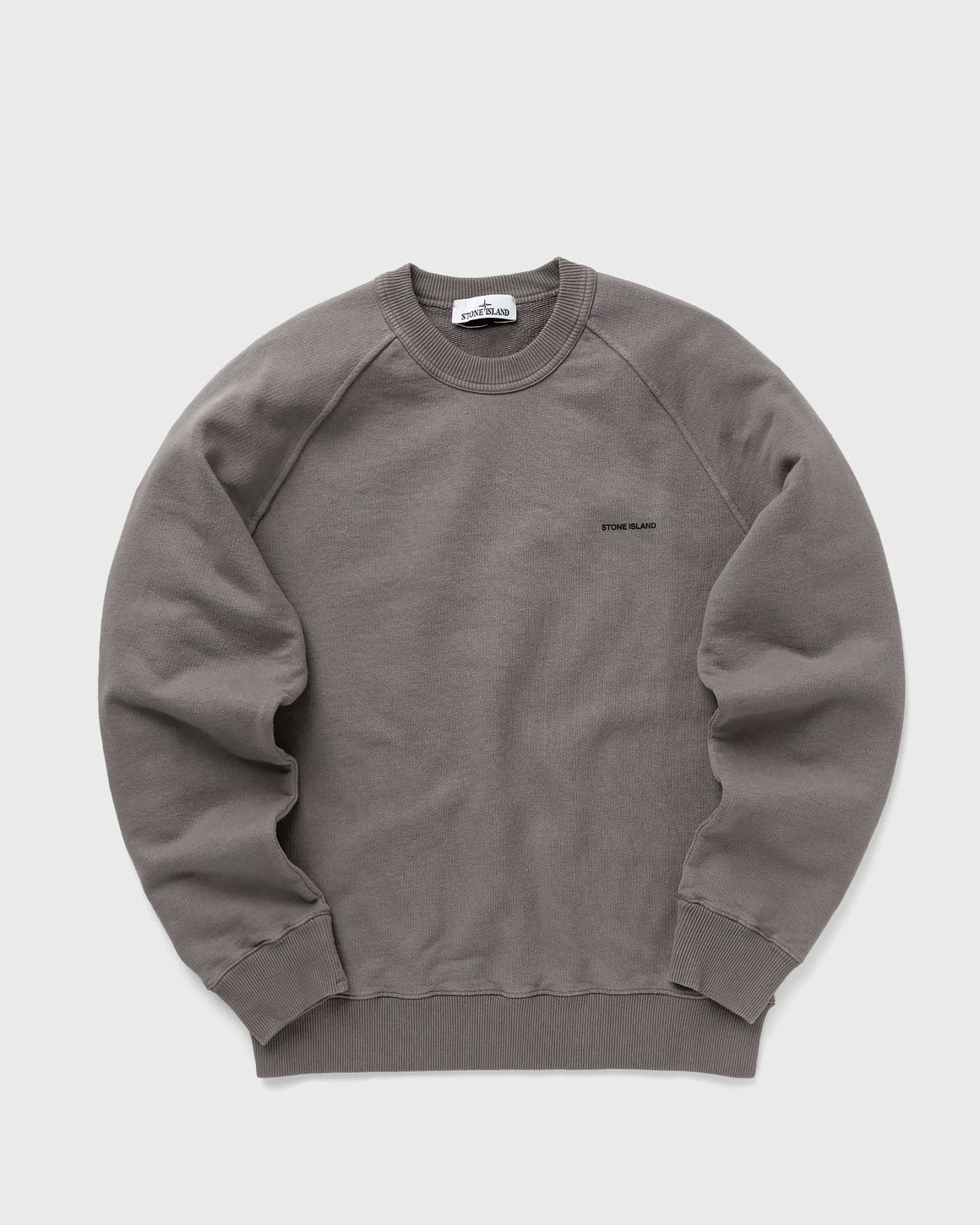Stone Island COTTON CREWNECK SWEATSHIRT Brown | BSTN Store