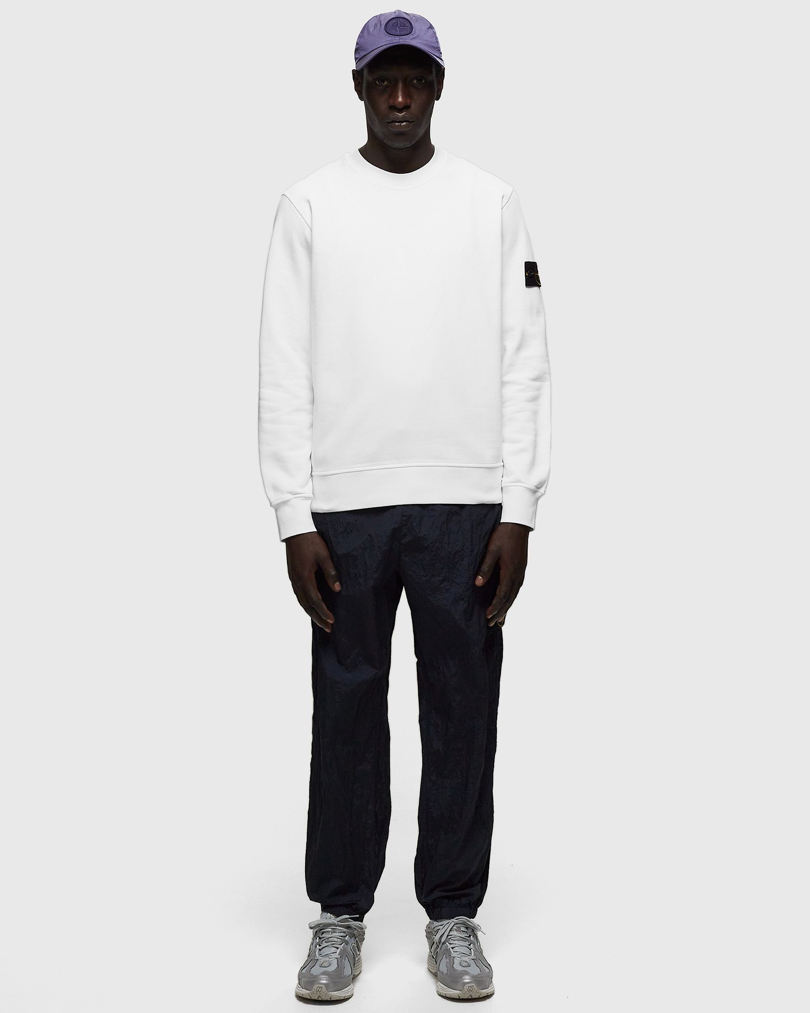 COTTON FLEECE CREWNECK SWEATSHIRT