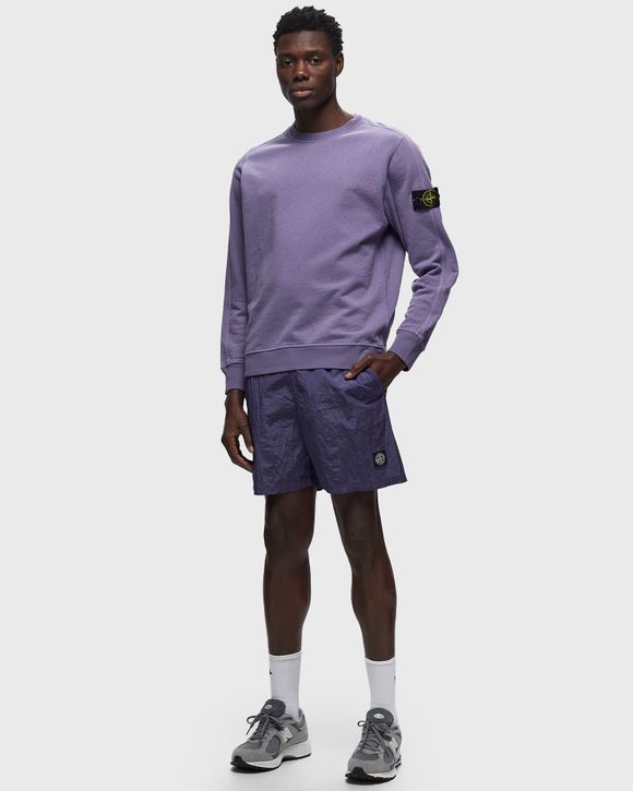 Stone island hot sale purple sweatshirt