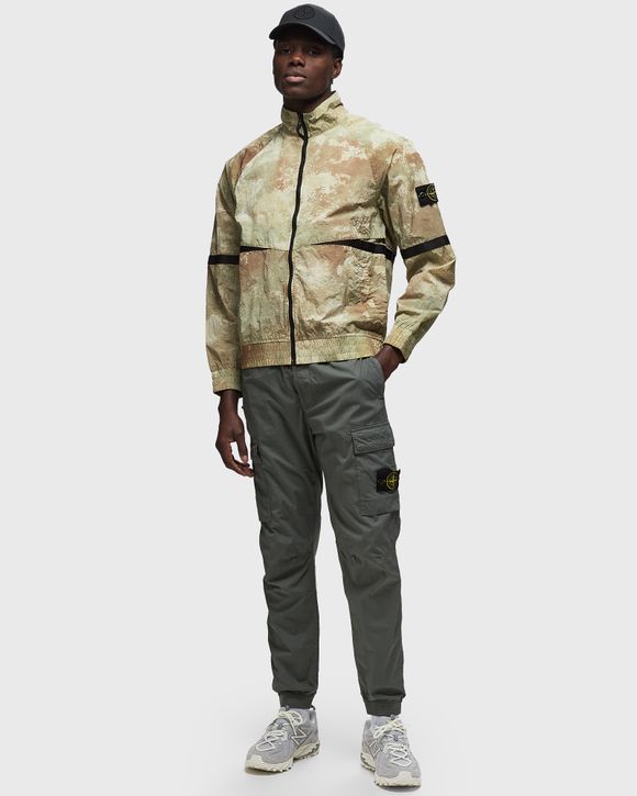 Stone island camo on sale shirt