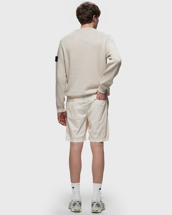 Stone island deals shorts white