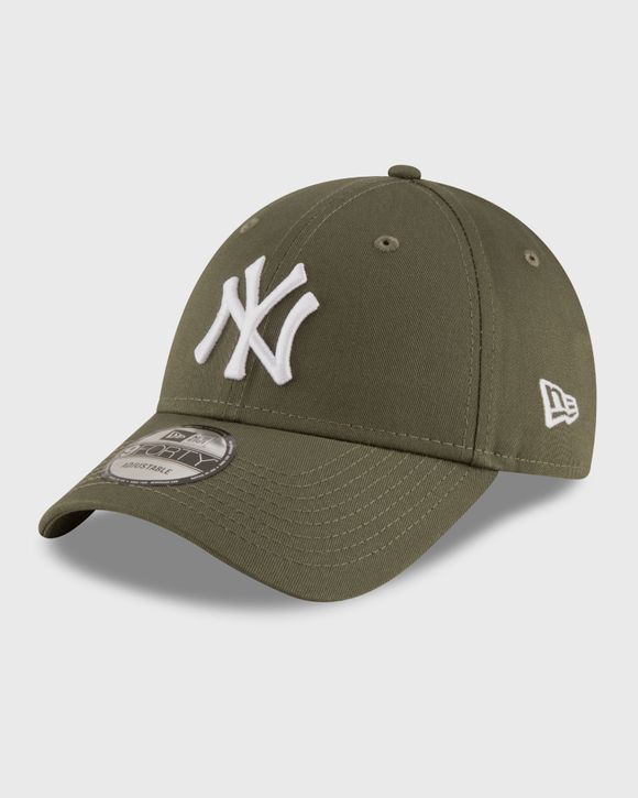 New York Yankees TEAM-BASIC Island Green-White Fitted Hat