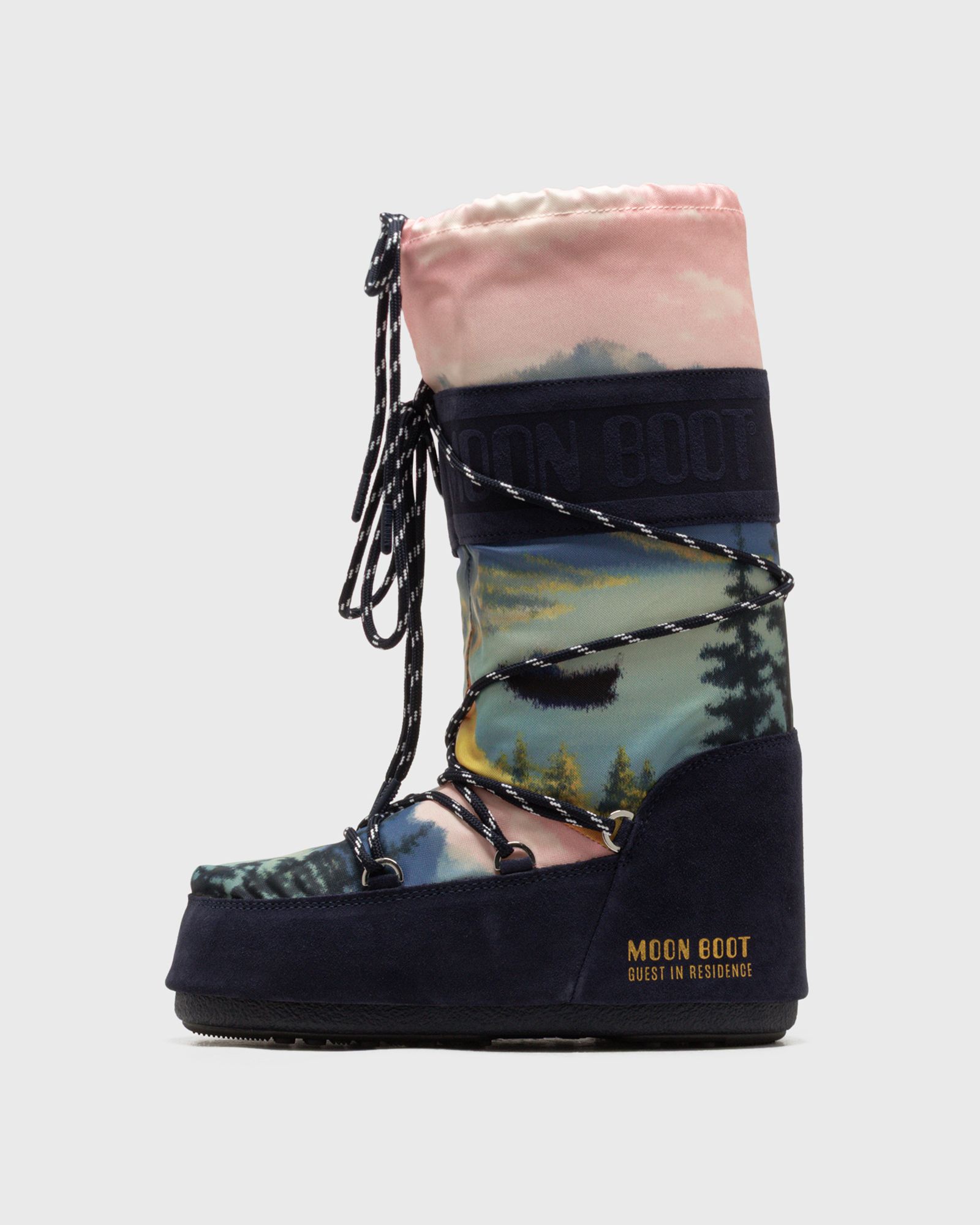 moon boot moon boot X Guest in Residence ICON POST in blue