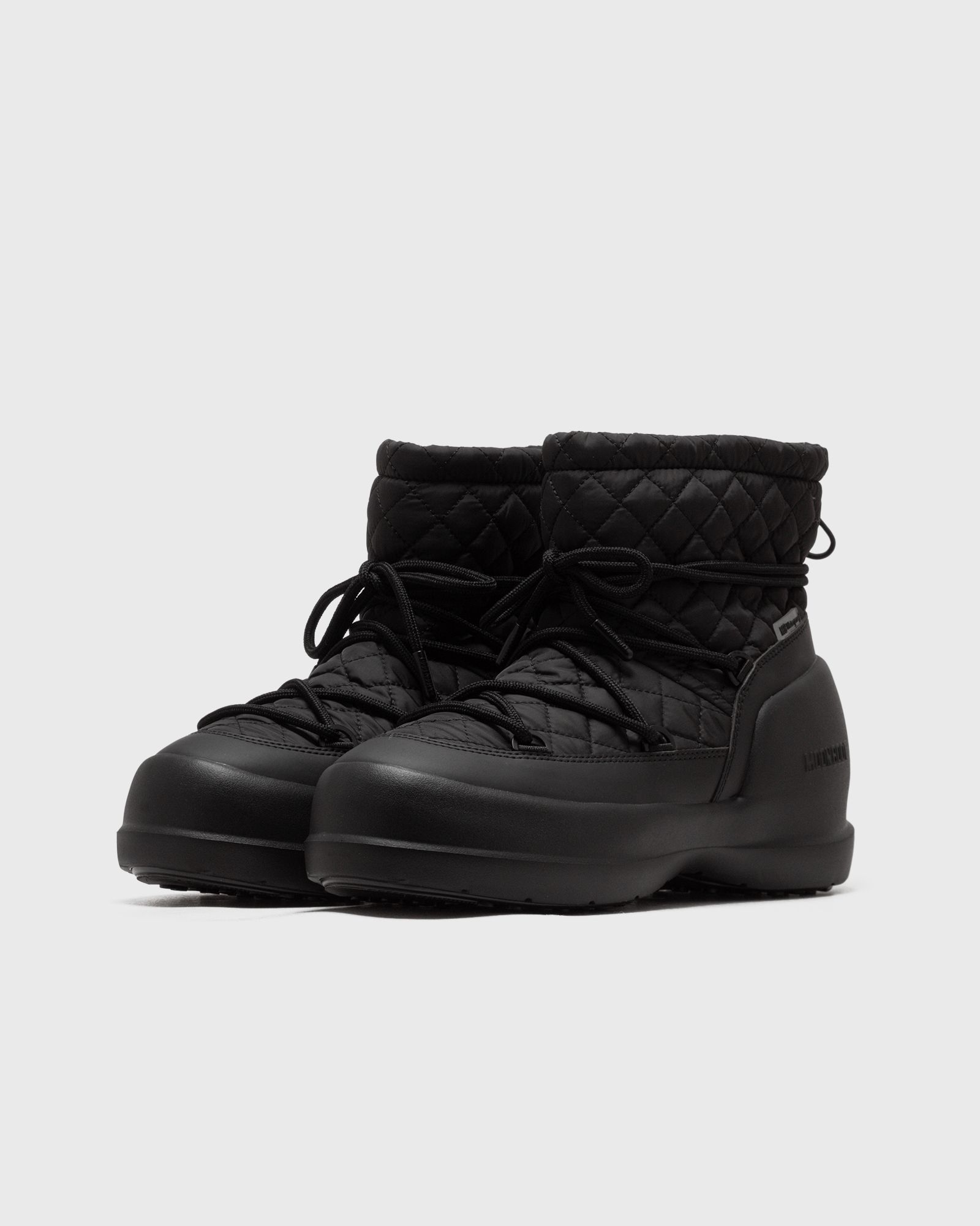 新品一点物 N/OH M12 RUNNY BLACK + Moon M Moon Boot MB MEZZALUNA QUILTED MID WP Black | BSTN Store