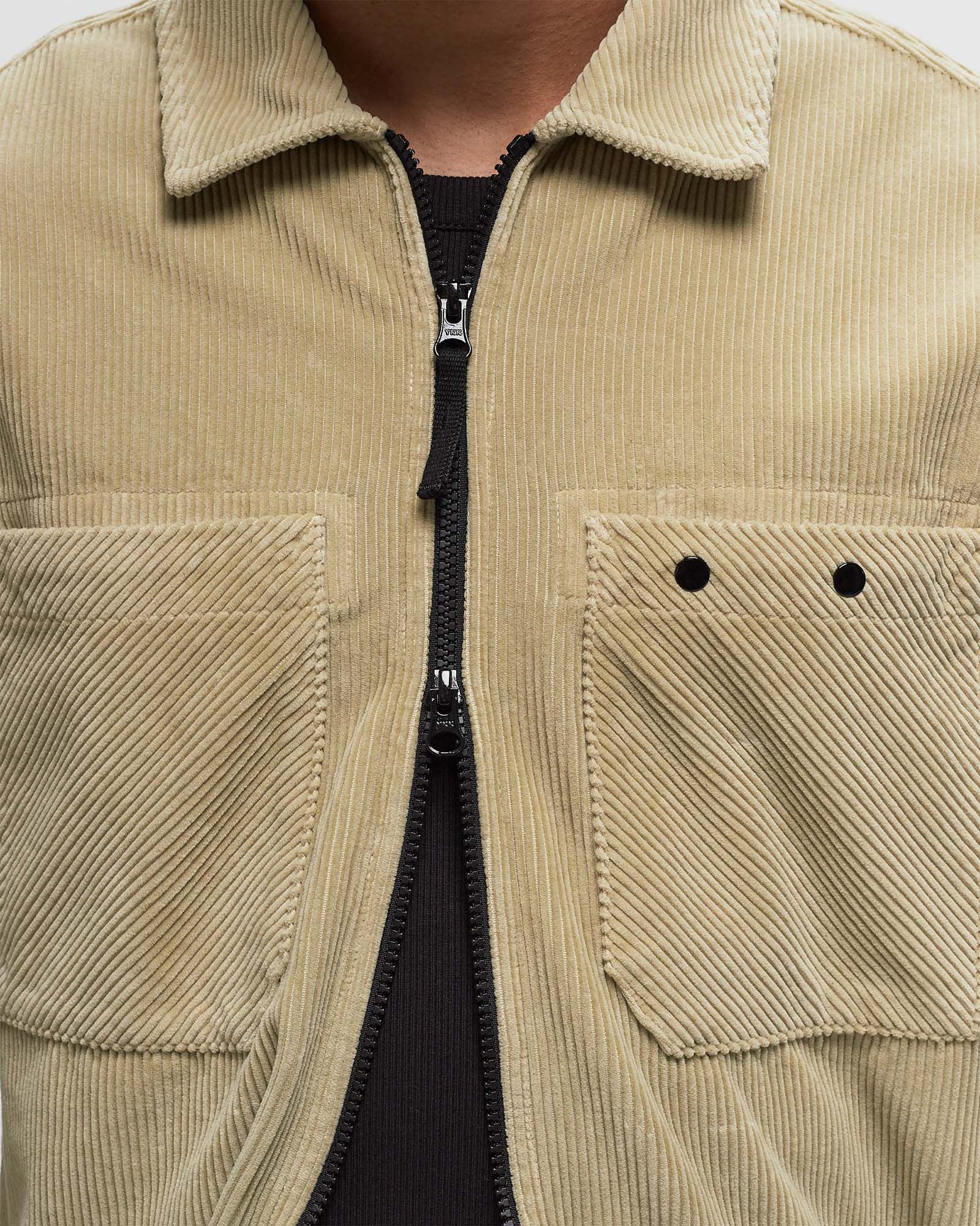 ORGANIC COTTON CORDUROY OVERSHIRT