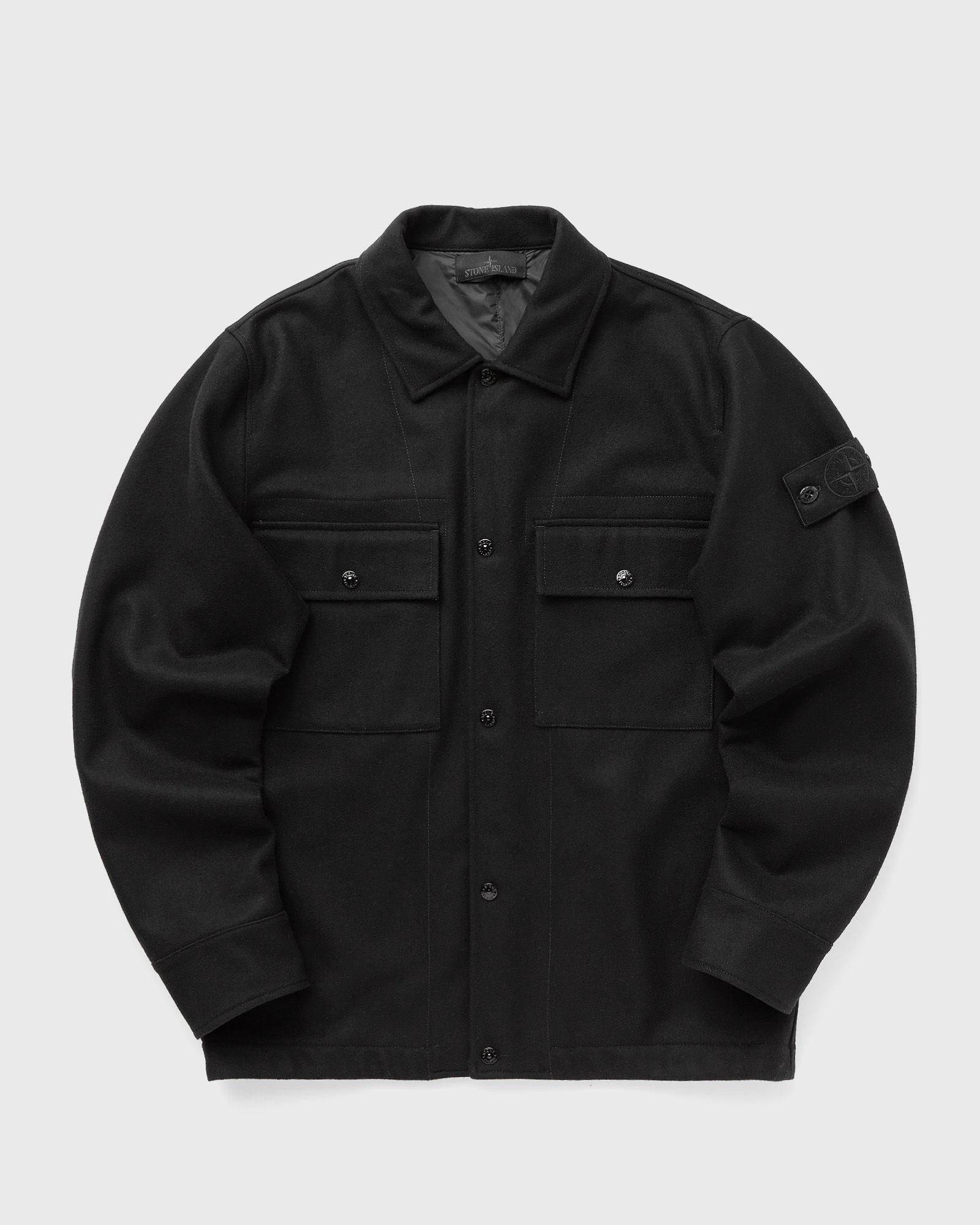 GHOST WOOL NYLON FLANNEL OVERSHIRT