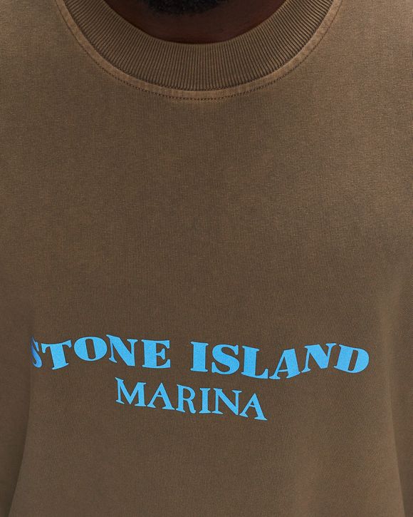 Stone Island MARINA COTTON JERSEY SS T-SHIRT Green | BSTN Store