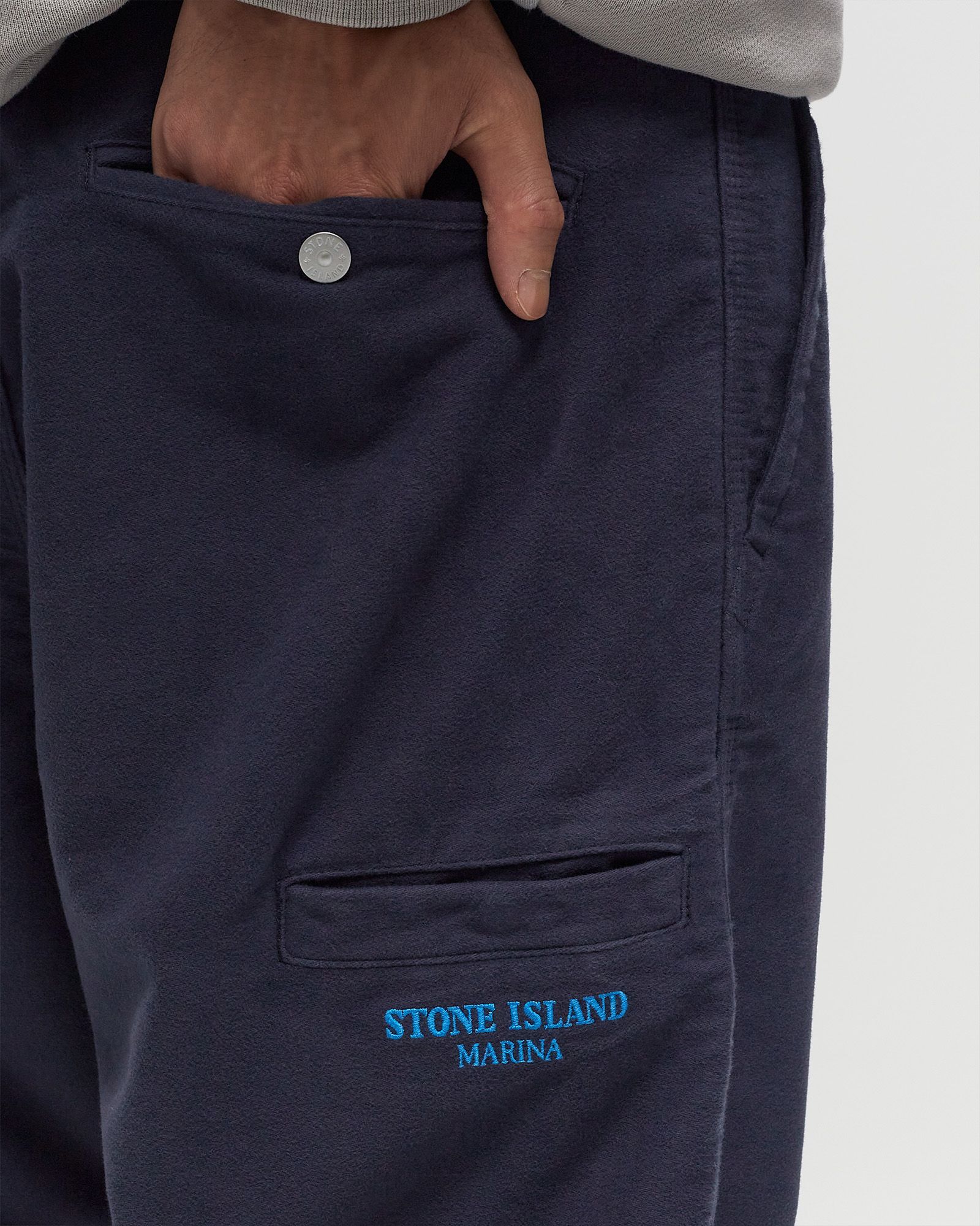 COTTON MOLESKIN LOOSE FIT CHINO PANTS