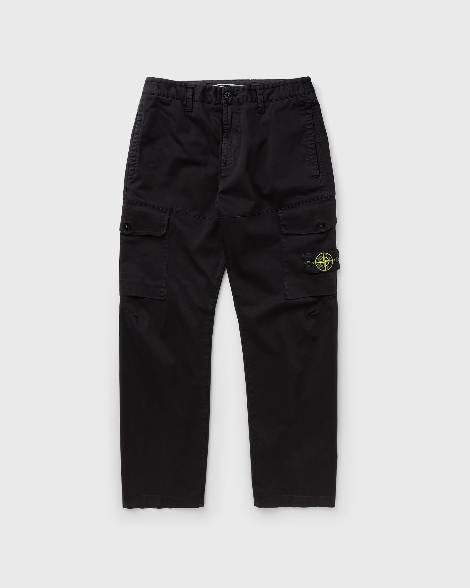 ORGANIC COTTON SATIN STRETCH CARGO PANTS