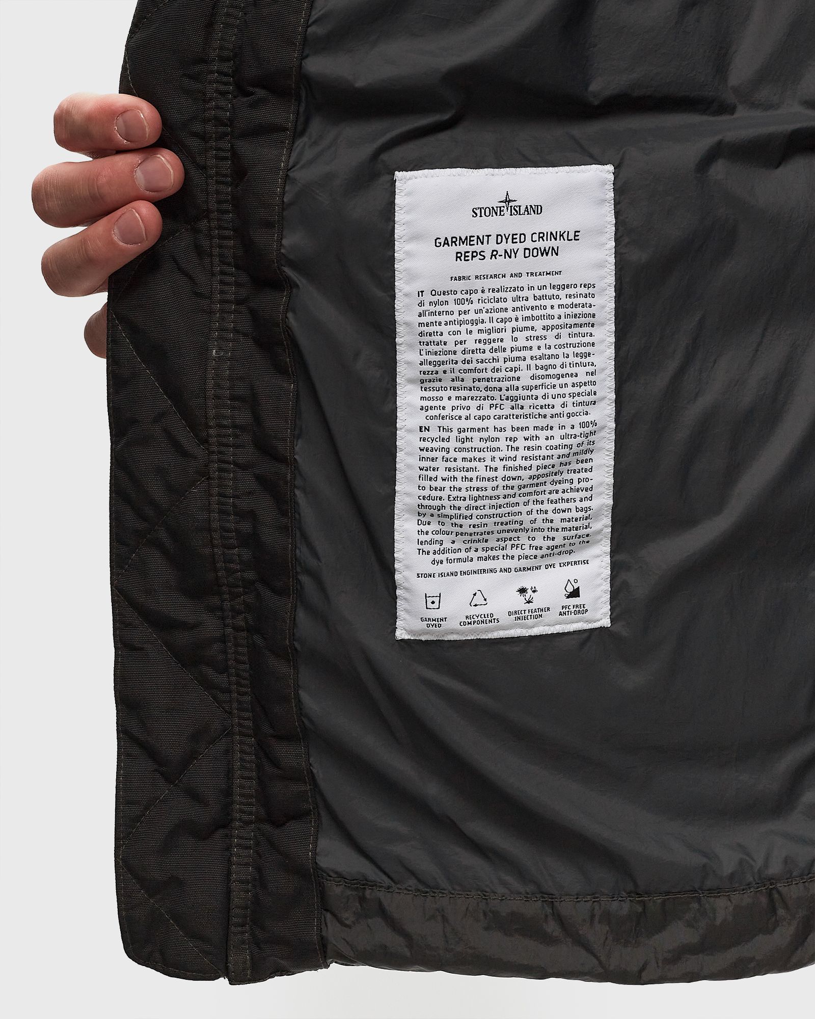 CRINKLE REPS R-NY DOWN JACKET