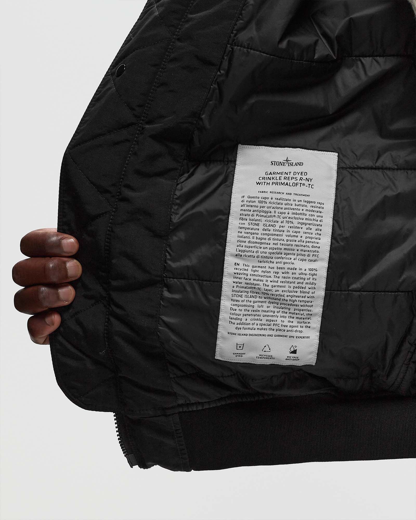 【美品】2025ss CRINKLE REPS R-NY STONE ISLAND - 【残りわずか】 GARMENT DYED CRINKLE REPS R-NY