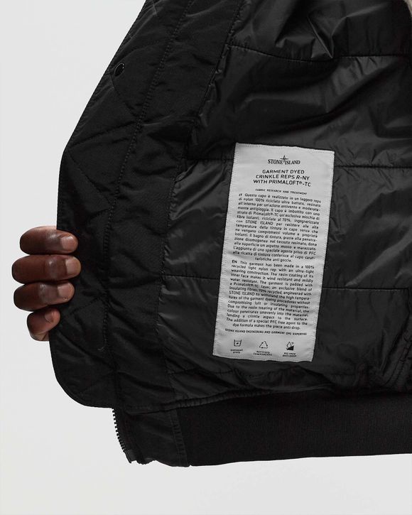 CRINKLE REPS R-NY BOMBER JACKET