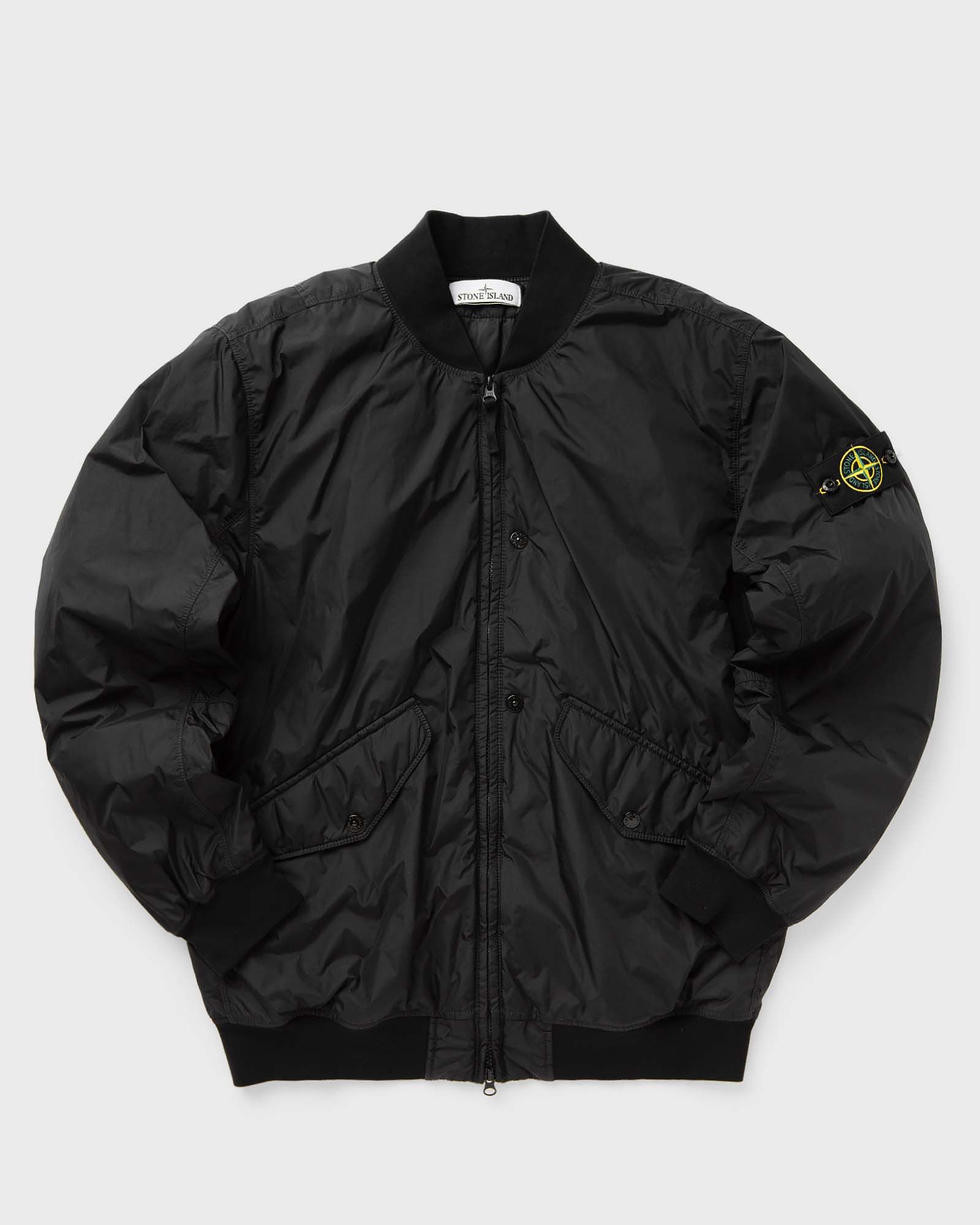 【美品】2025ss CRINKLE REPS R-NY Stone Island CRINKLE REPS R-NY BOMBER JACKET Black | BSTN Store