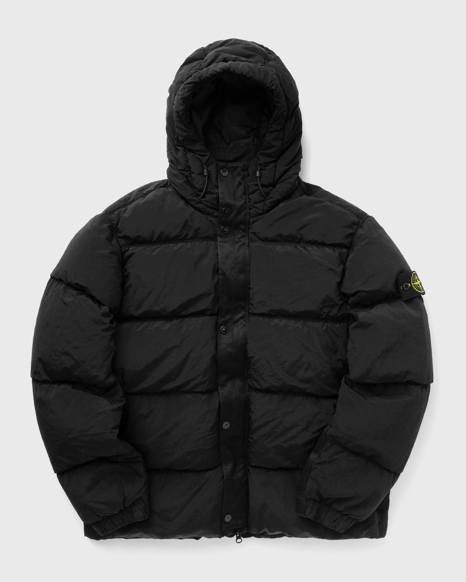 NYLON METAL IN ECONYL HOODED DOWN JACKET