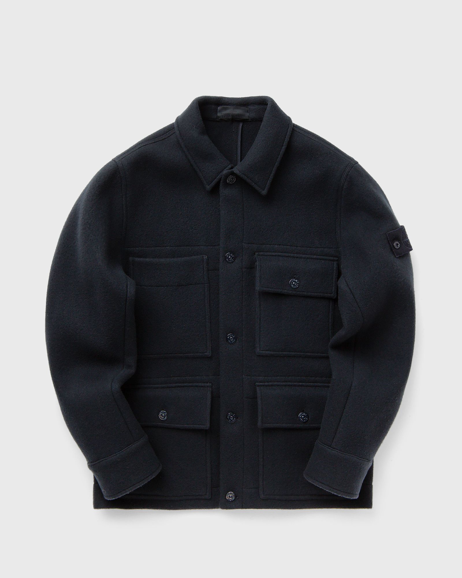 HEAVY MELTON STONE ISLAND GHOST JACKET