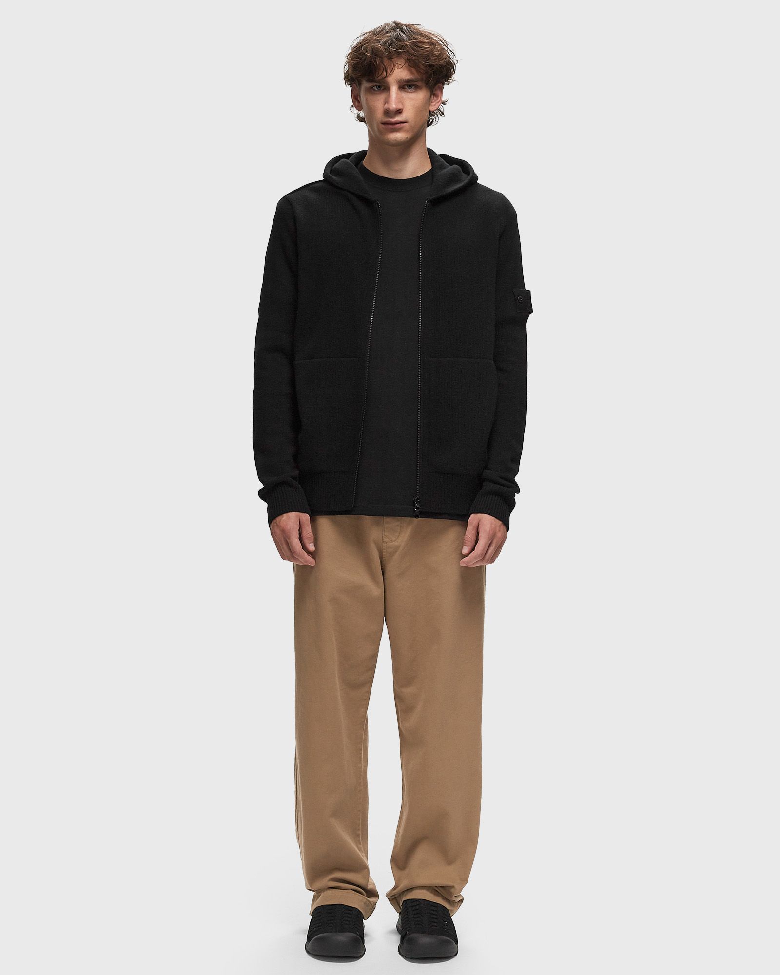 GHOST GEELONG RWS WOOL CARDIGAN WITH HOOD