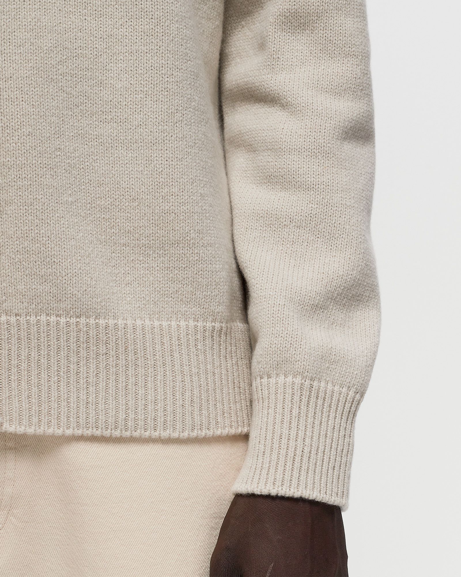 LAMBSWOOL FULL ZIP CARDIGAN