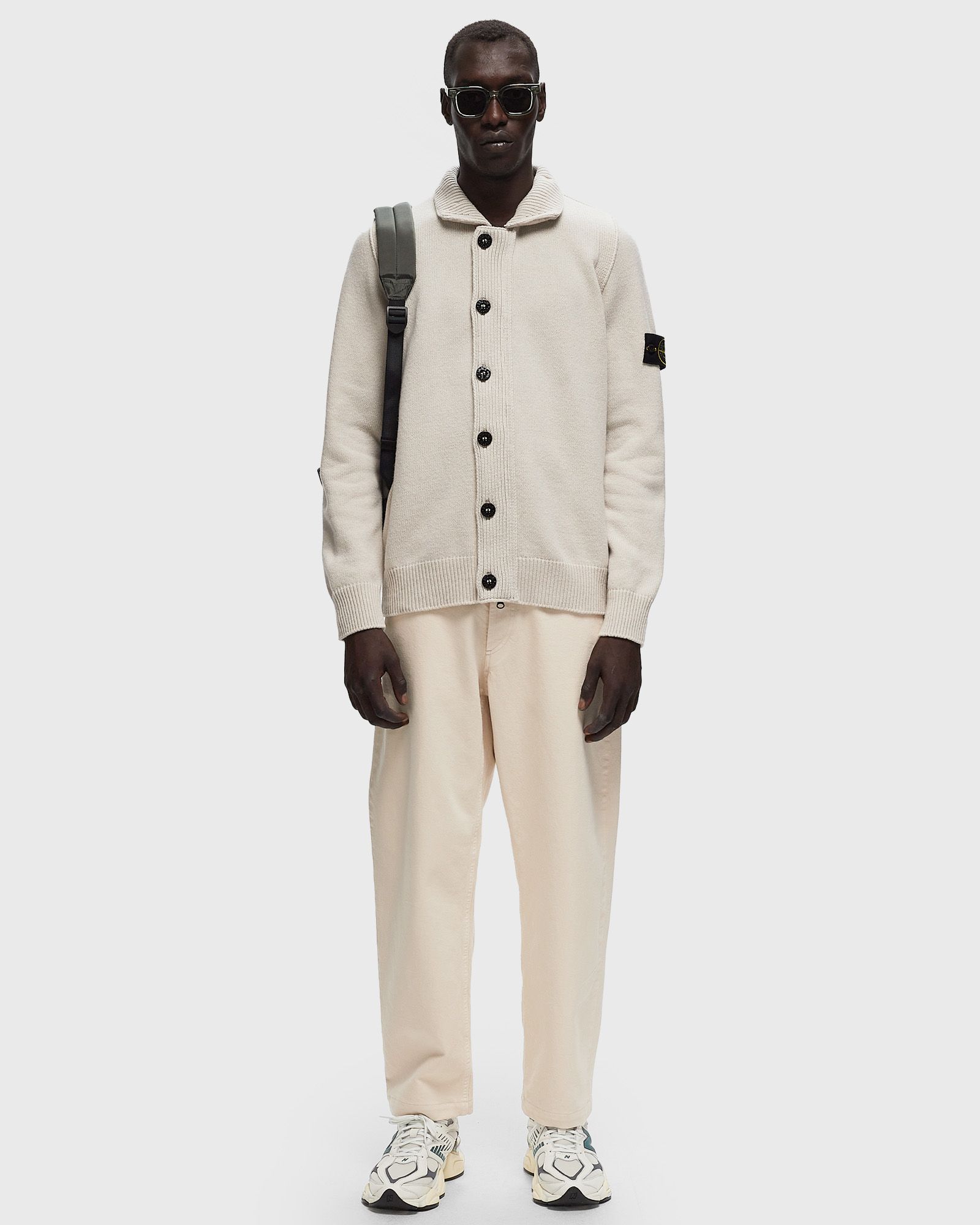 LAMBSWOOL FULL ZIP CARDIGAN