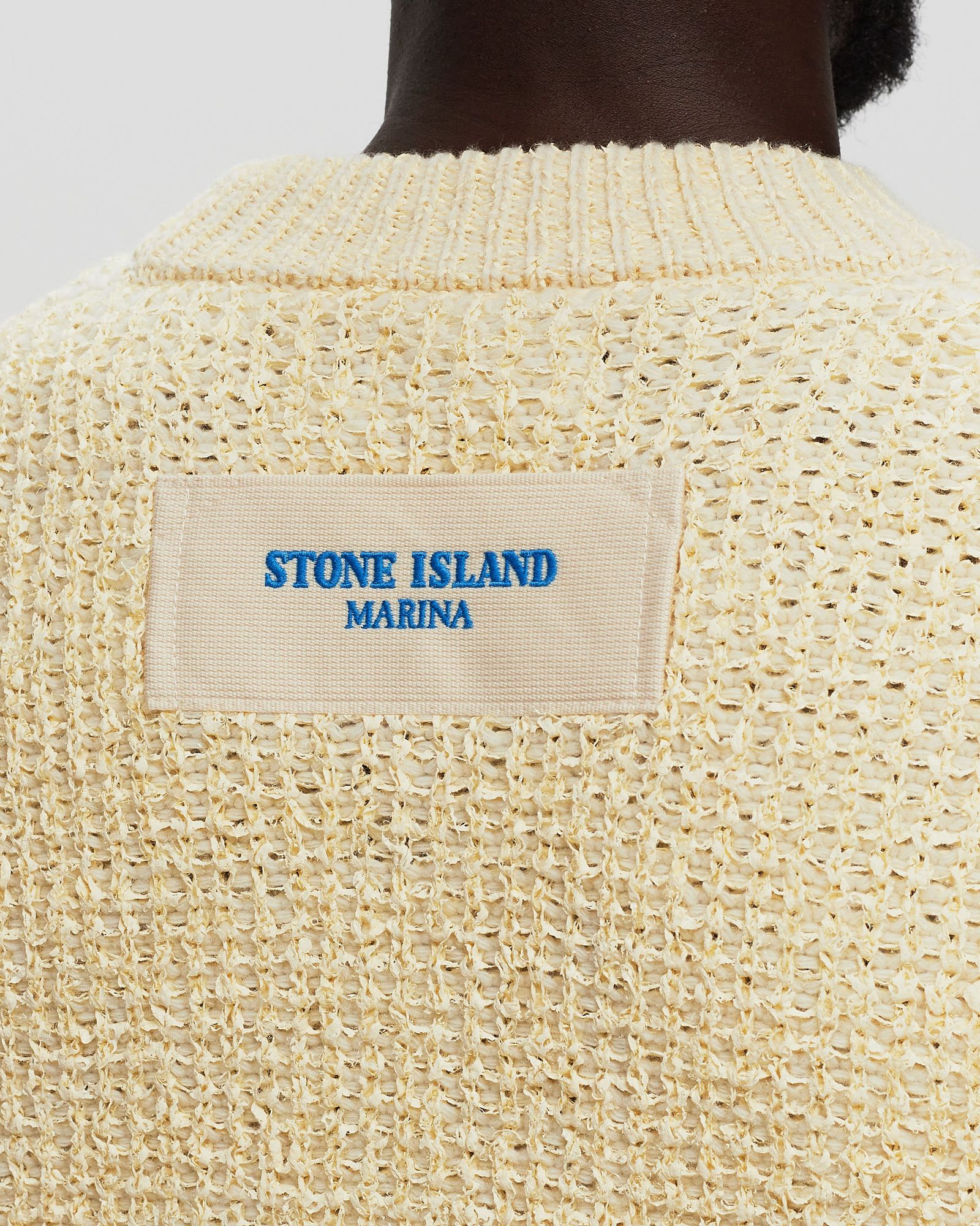 MARINA DOUBLE WEAVE WOOL NYLON SWEATER