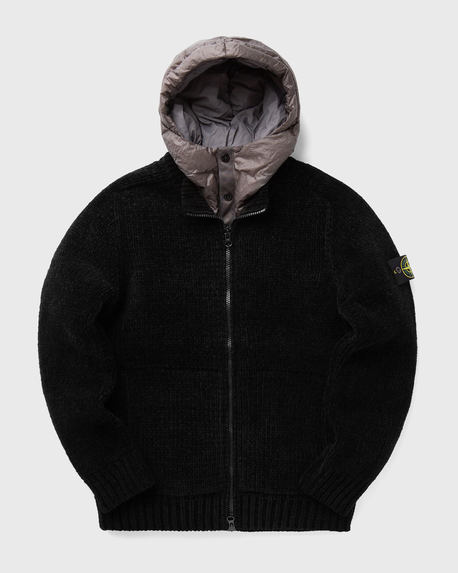 Stone Island COTTON CHENILLE THE PRESIDENT'S KNIT Black