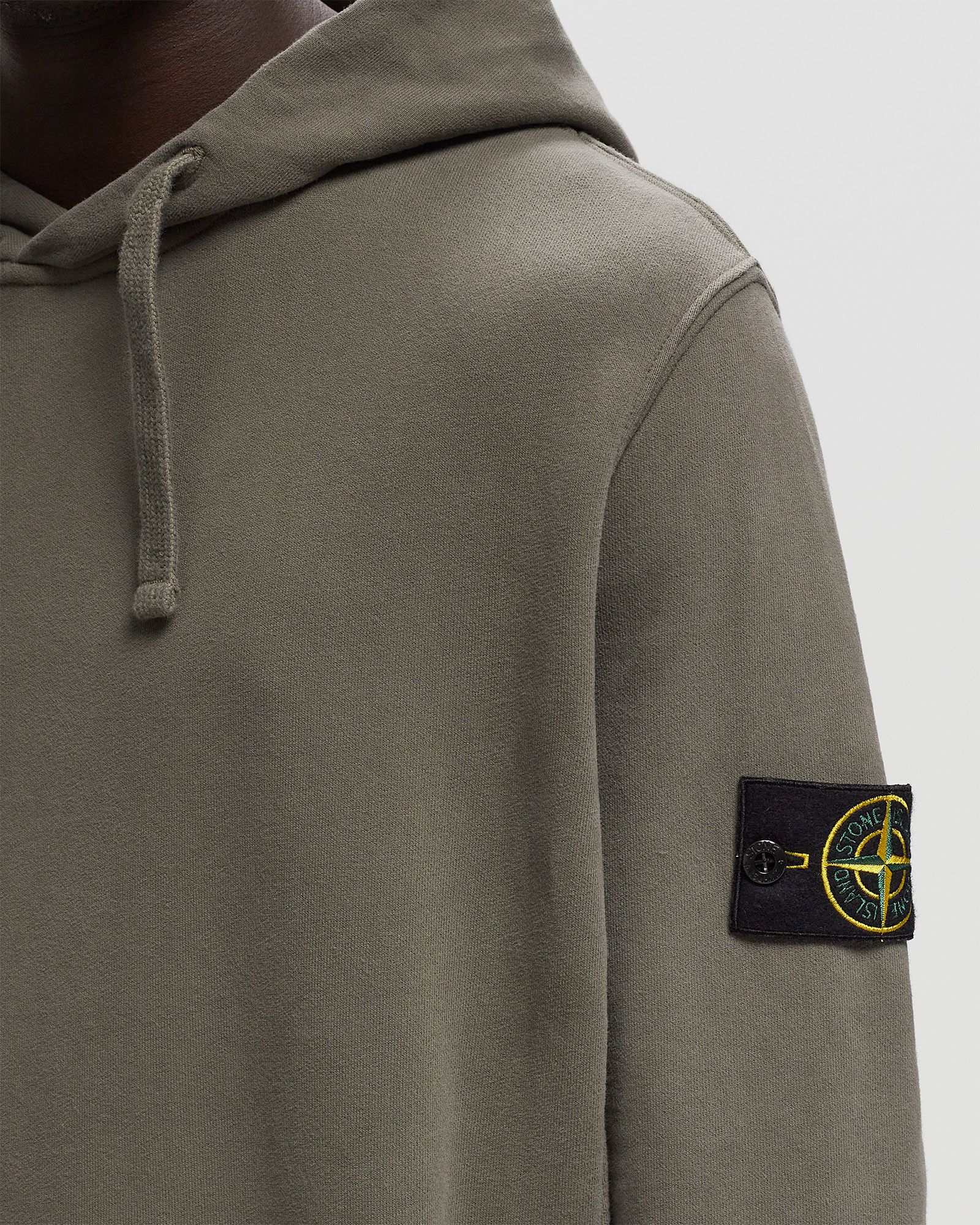 BRUSHED ORGANIC COTTON FLEECE HOODIE