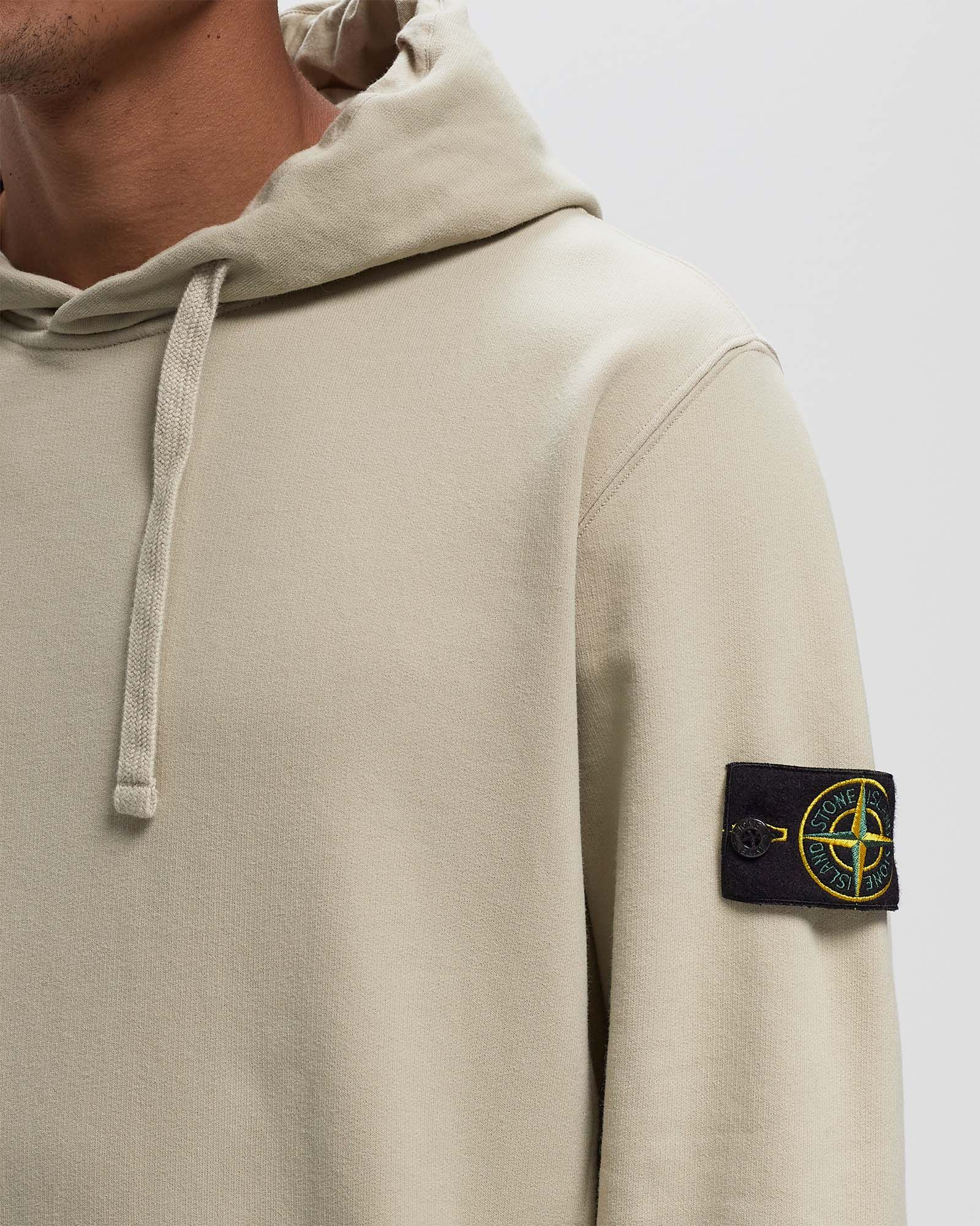 BRUSHED ORGANIC COTTON FLEECE HOODIE