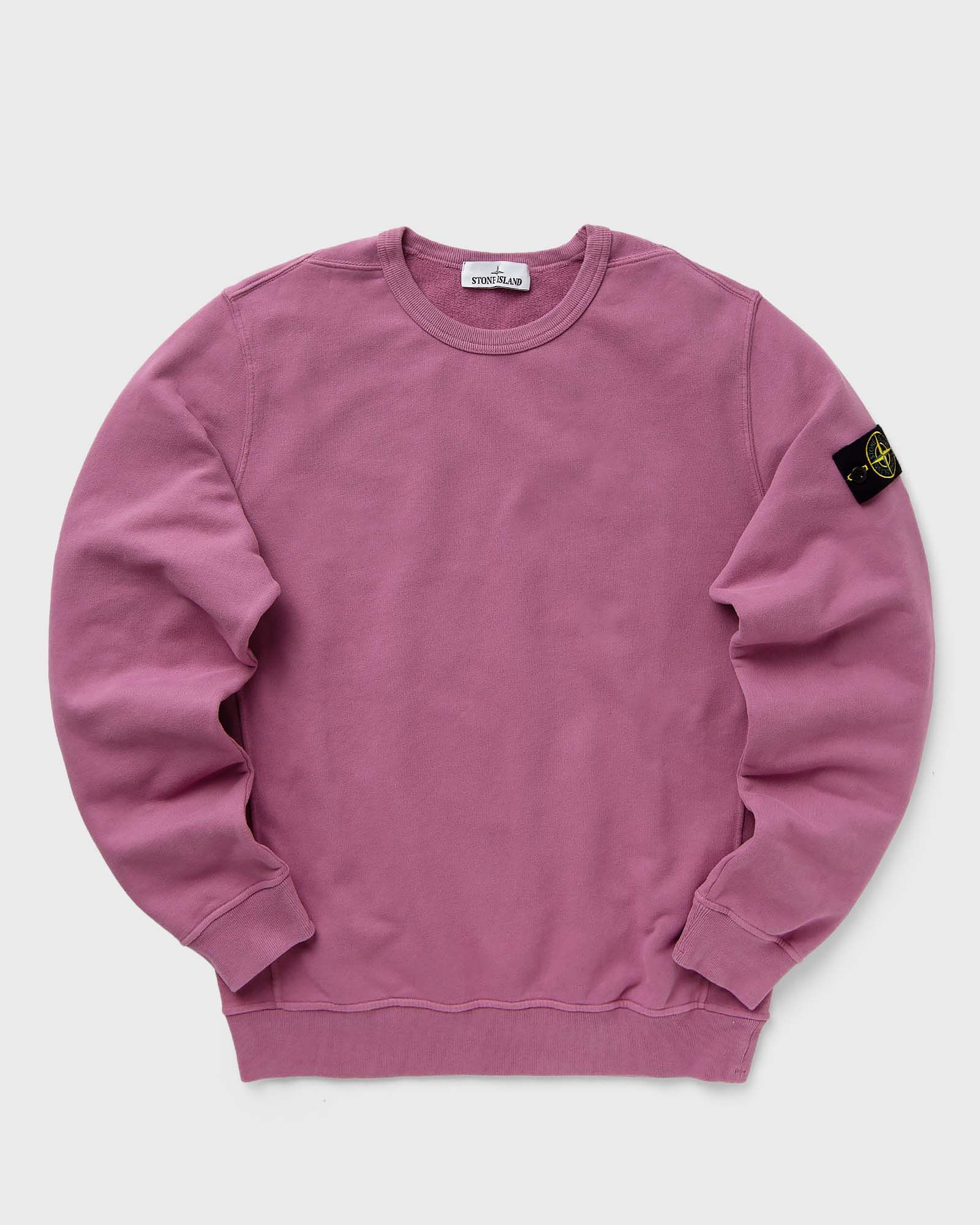 BRUSHED ORGANIC COTTON FLEECE CREWNECK