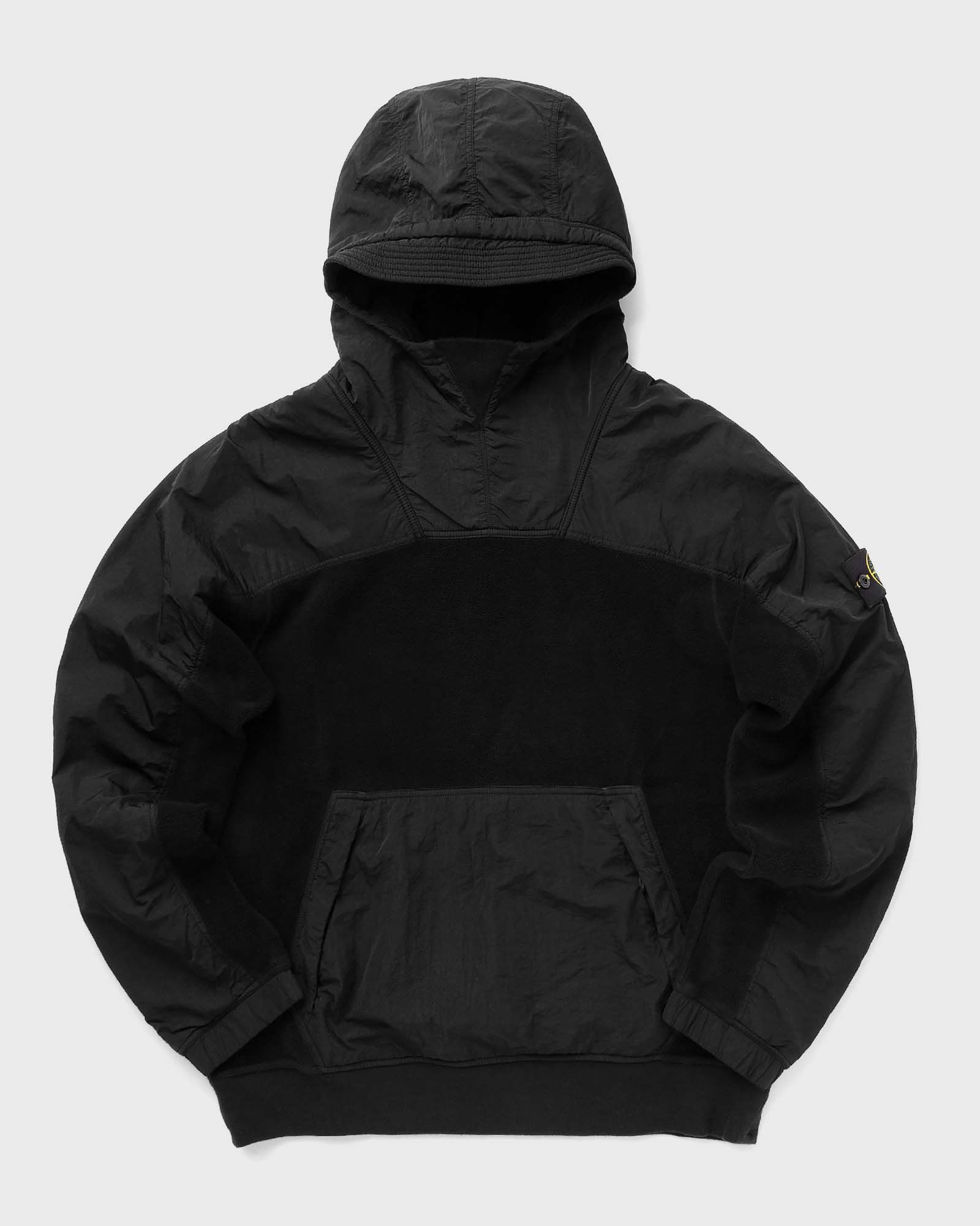 COTTON PILE WITH NYLON-TC HOODIE
