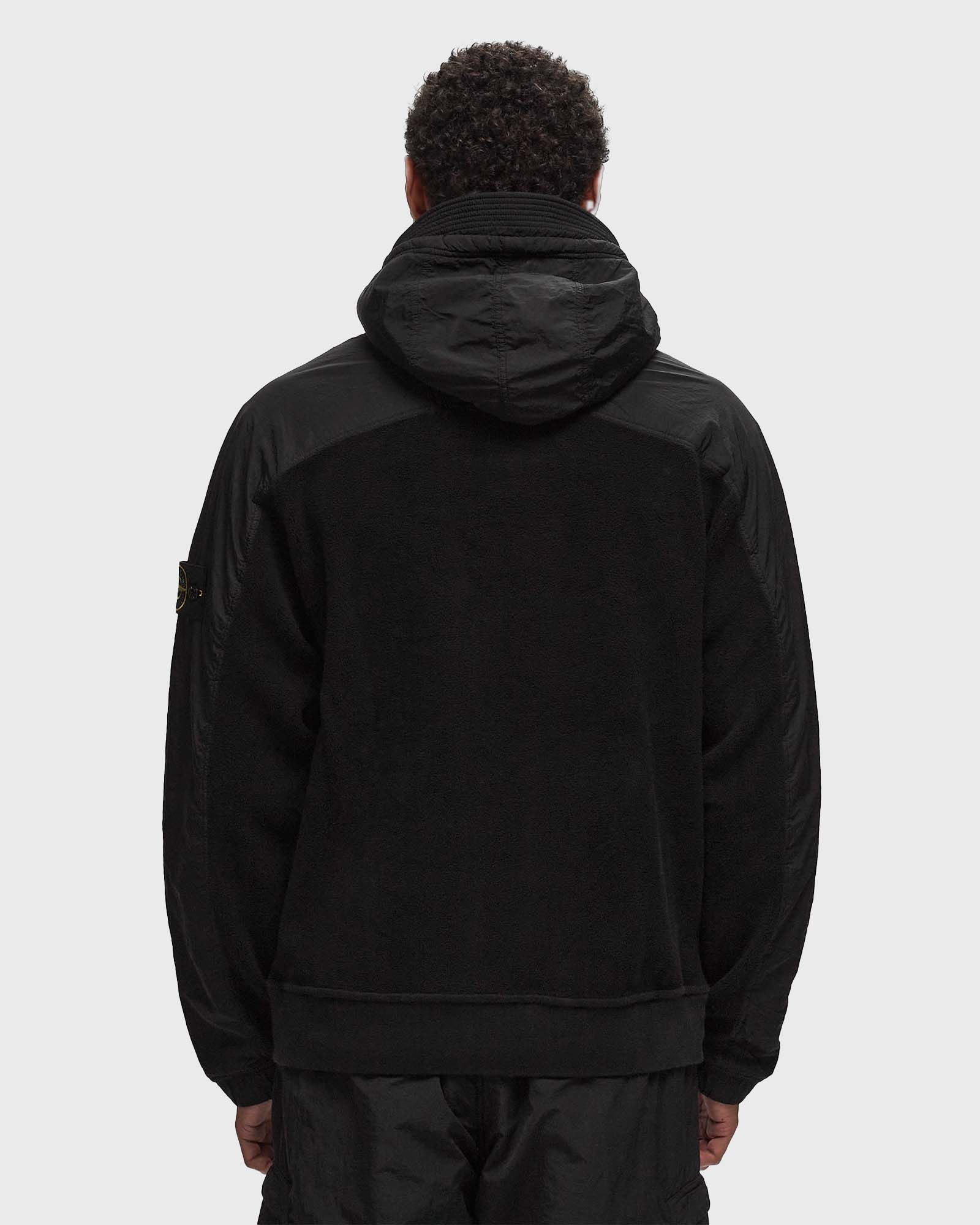 COTTON PILE WITH NYLON-TC HOODIE