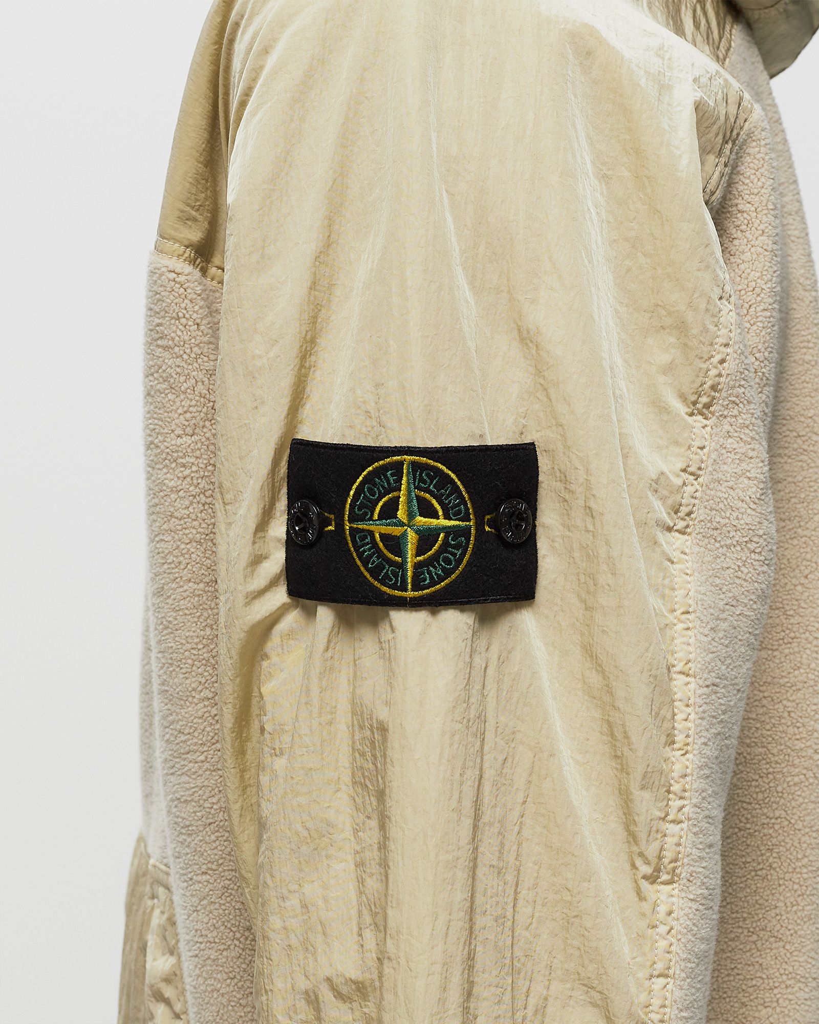 COTTON PILE WITH NYLON-TC HOODIE