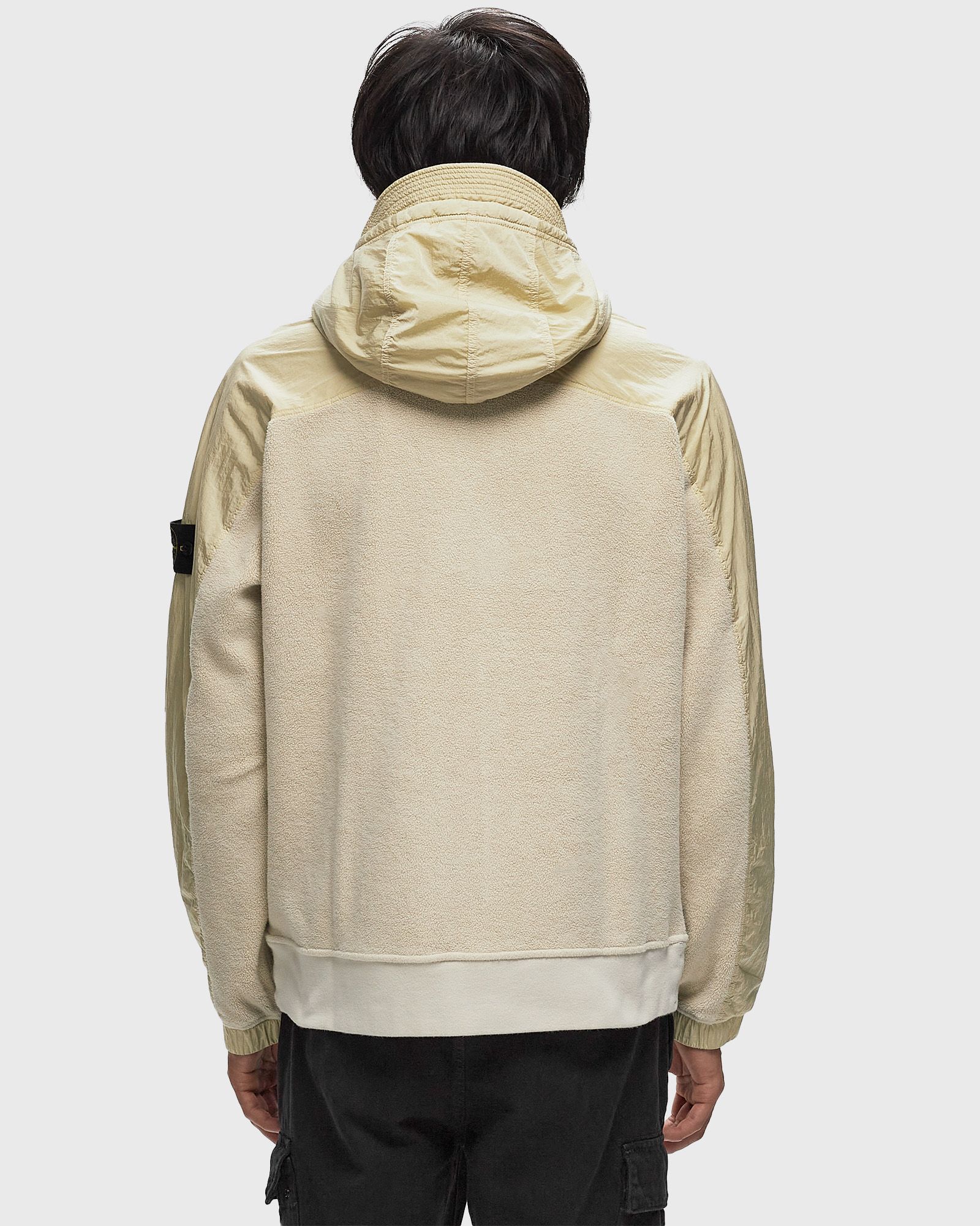 COTTON PILE WITH NYLON-TC HOODIE