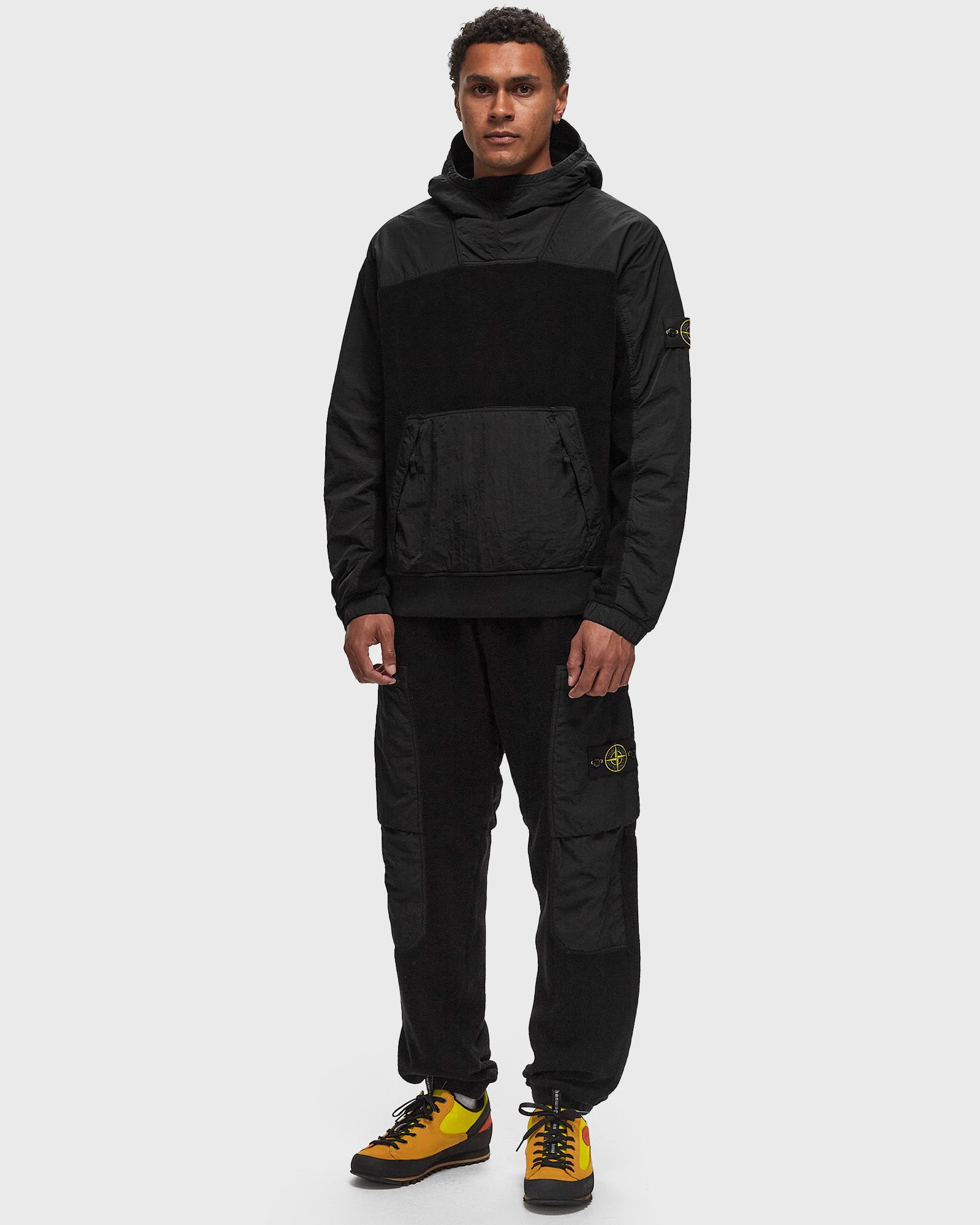 COTTON PILE WITH NYLON-TC CARGO JOGGING PANTS