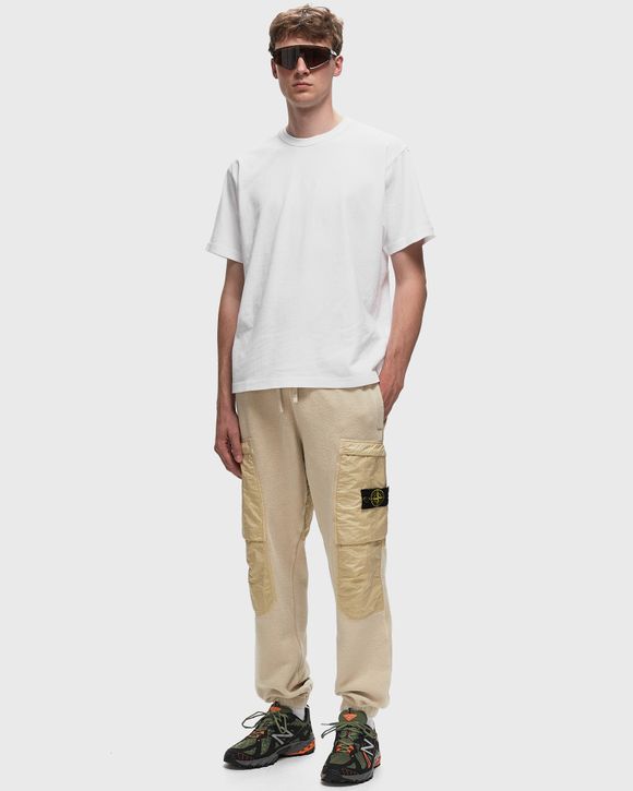 COTTON PILE WITH NYLON-TC CARGO JOGGING PANTS