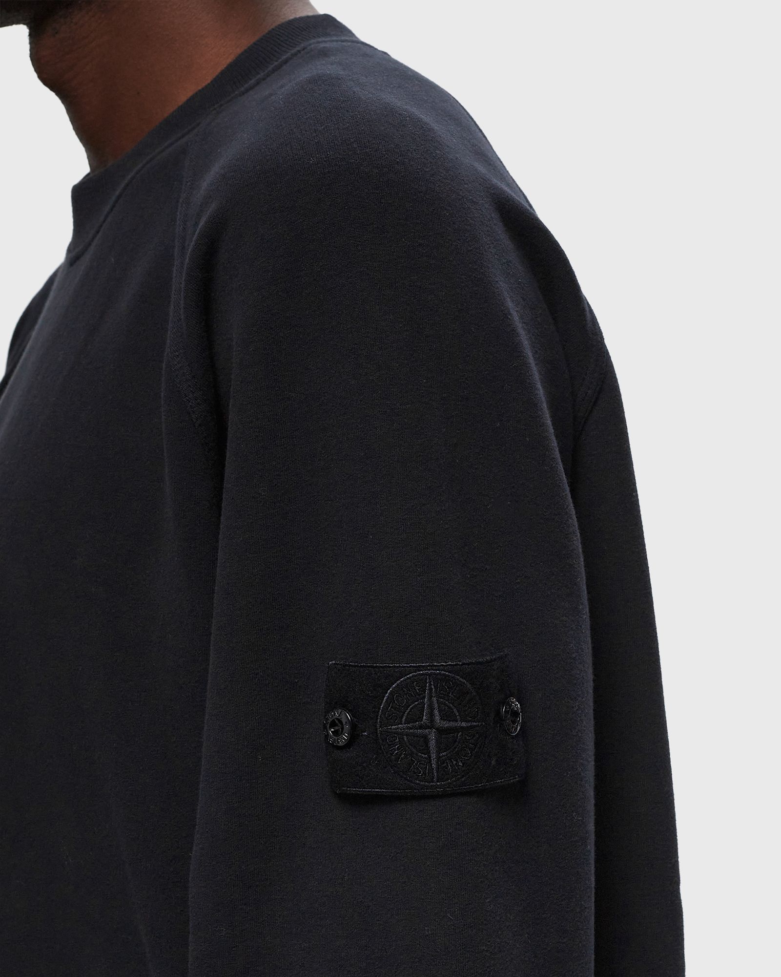 GHOST STRETCH ORGANIC COTTON FLEECE SWEATSHIRT