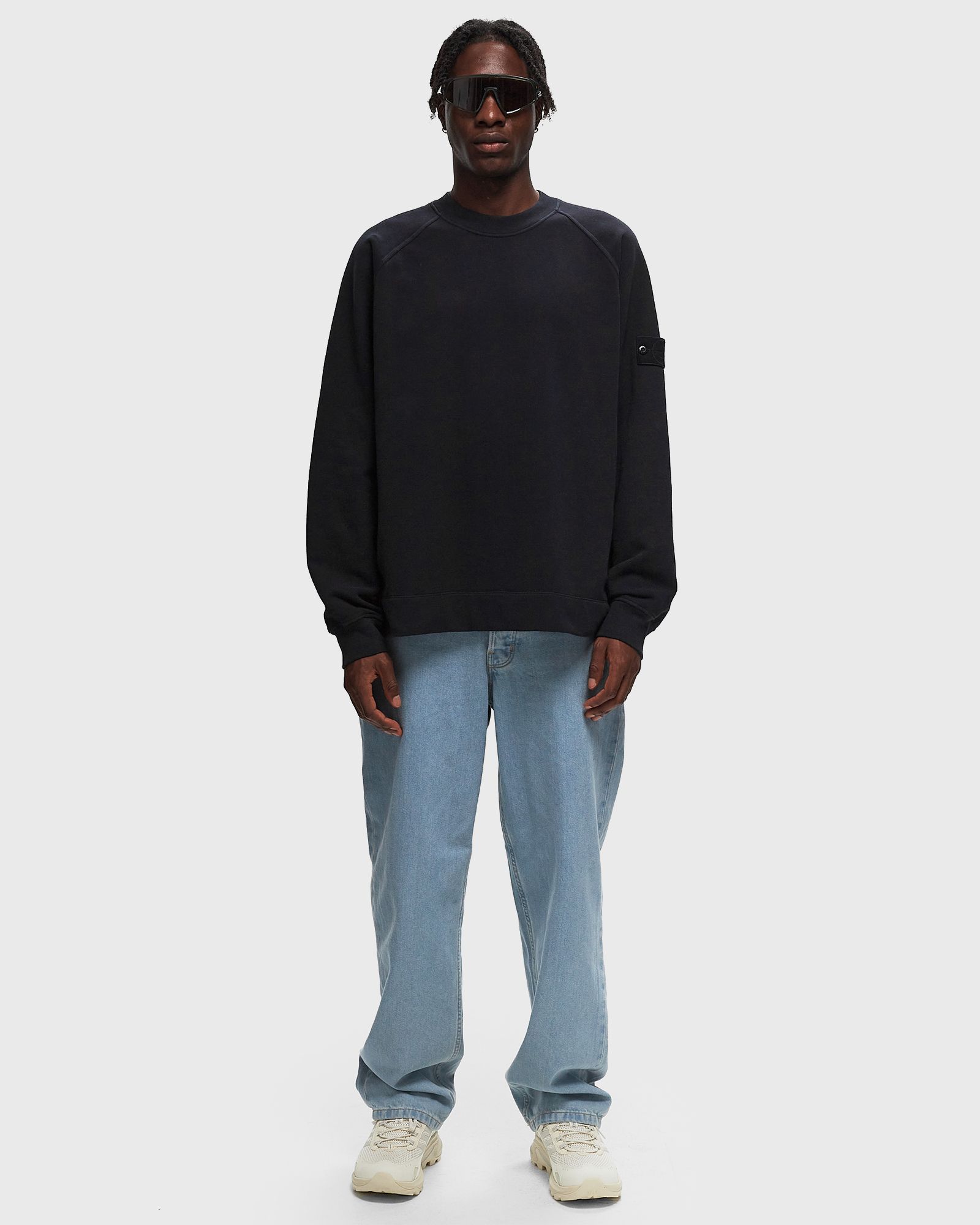 GHOST STRETCH ORGANIC COTTON FLEECE SWEATSHIRT