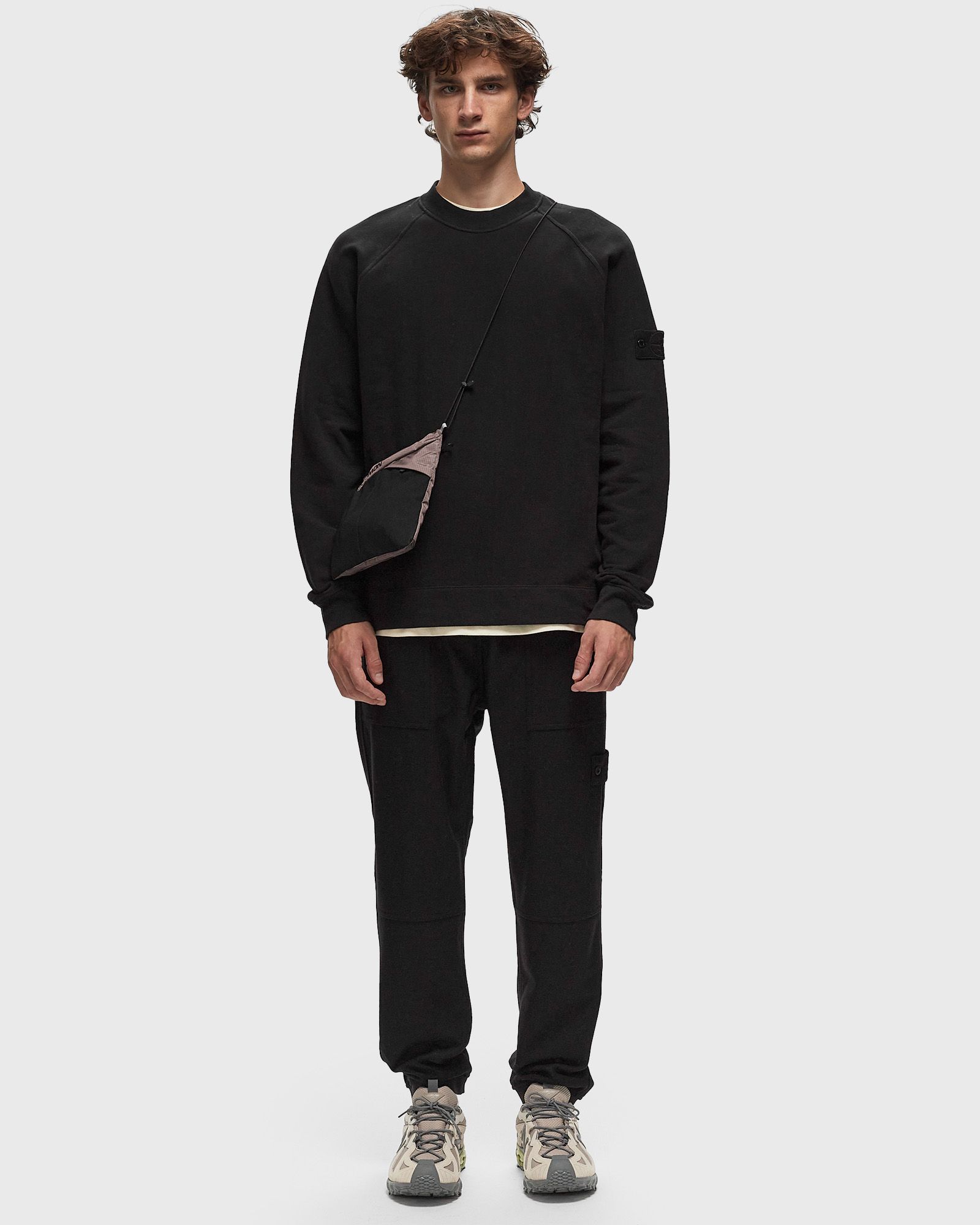 GHOST STRETCH ORGANIC COTTON FLEECE SWEATSHIRT