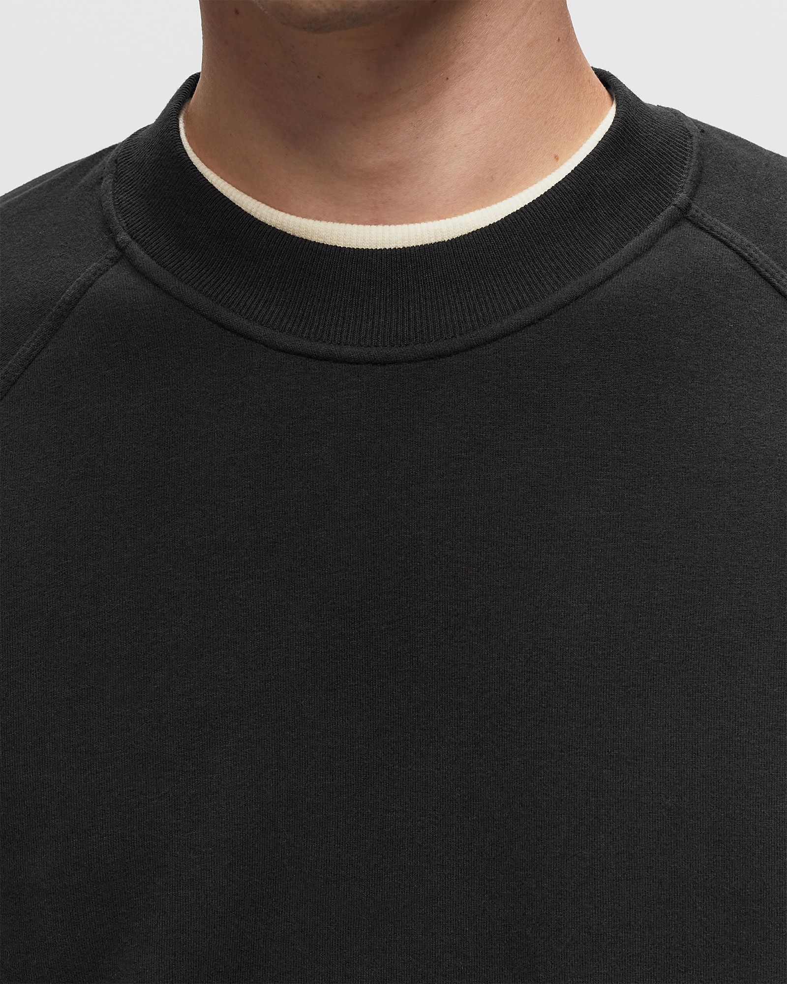 GHOST STRETCH ORGANIC COTTON FLEECE SWEATSHIRT