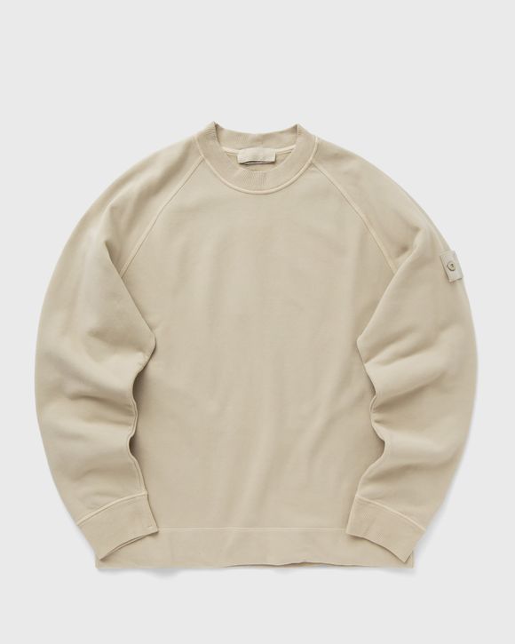 トップス STONE ISLAND ORGANIC COTTON FLEECE Stone Island GHOST STRETCH ORGANIC COTTON FLEECE SWEATSHIRT